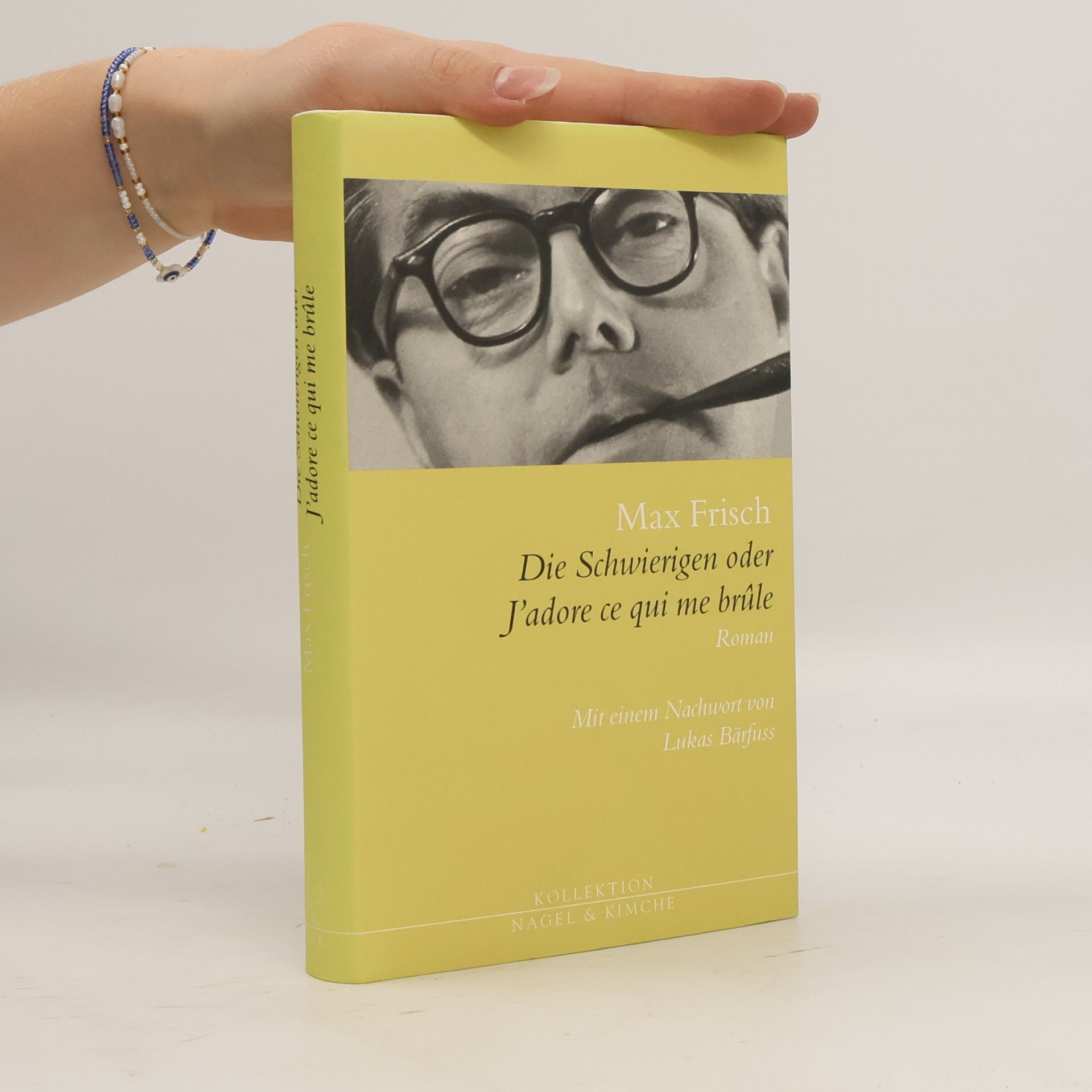 Max Frisch Die Schwierigen oder J'adore ce qui me brûle
