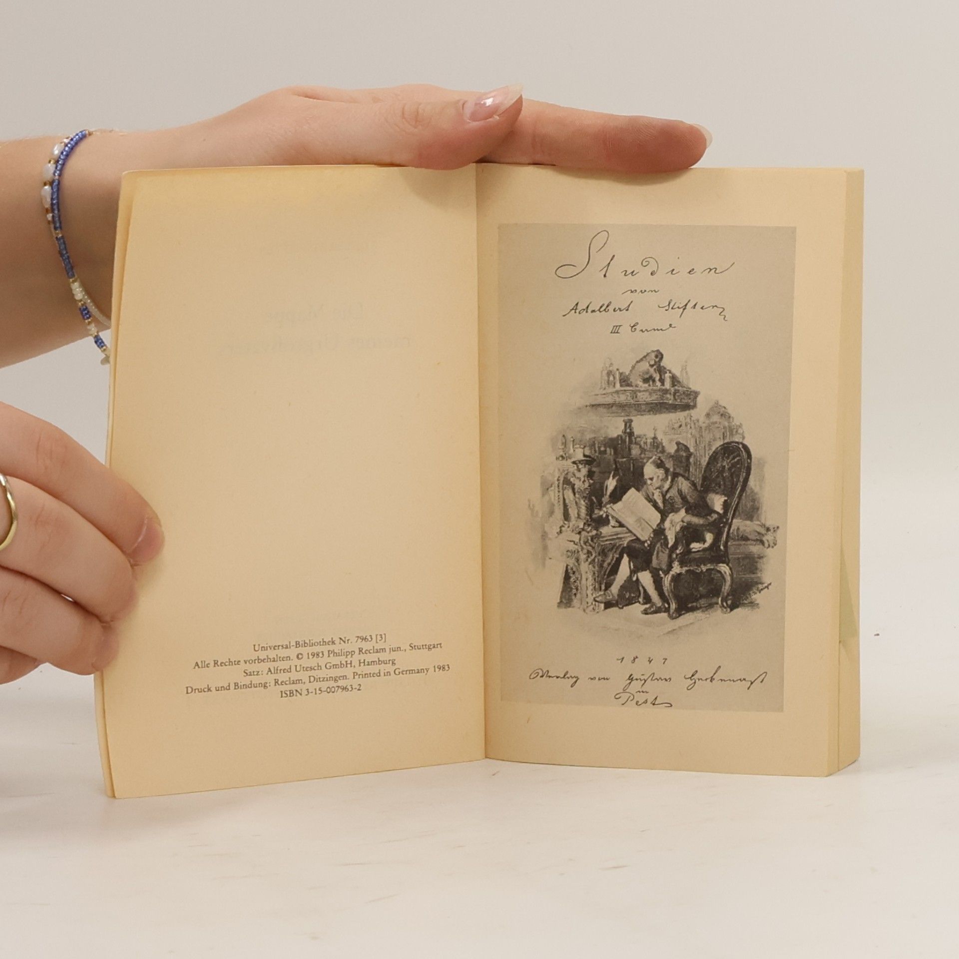 Adalbert Stifter Die Mappe meines Urgroßvaters