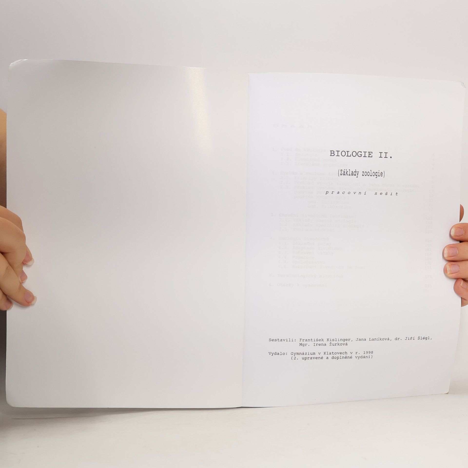 Autorenkollektiv Biologie II.