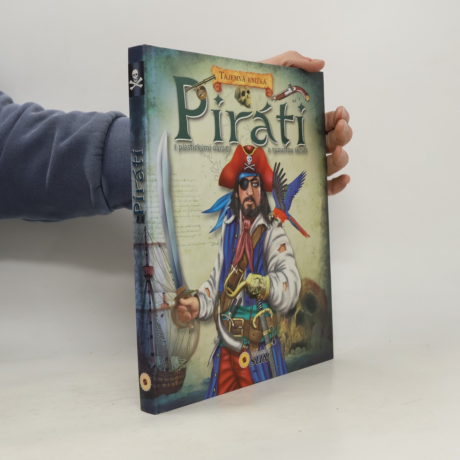 Kolektiv autorů Piráti : s plastickými obrazy a spoustou skrýší