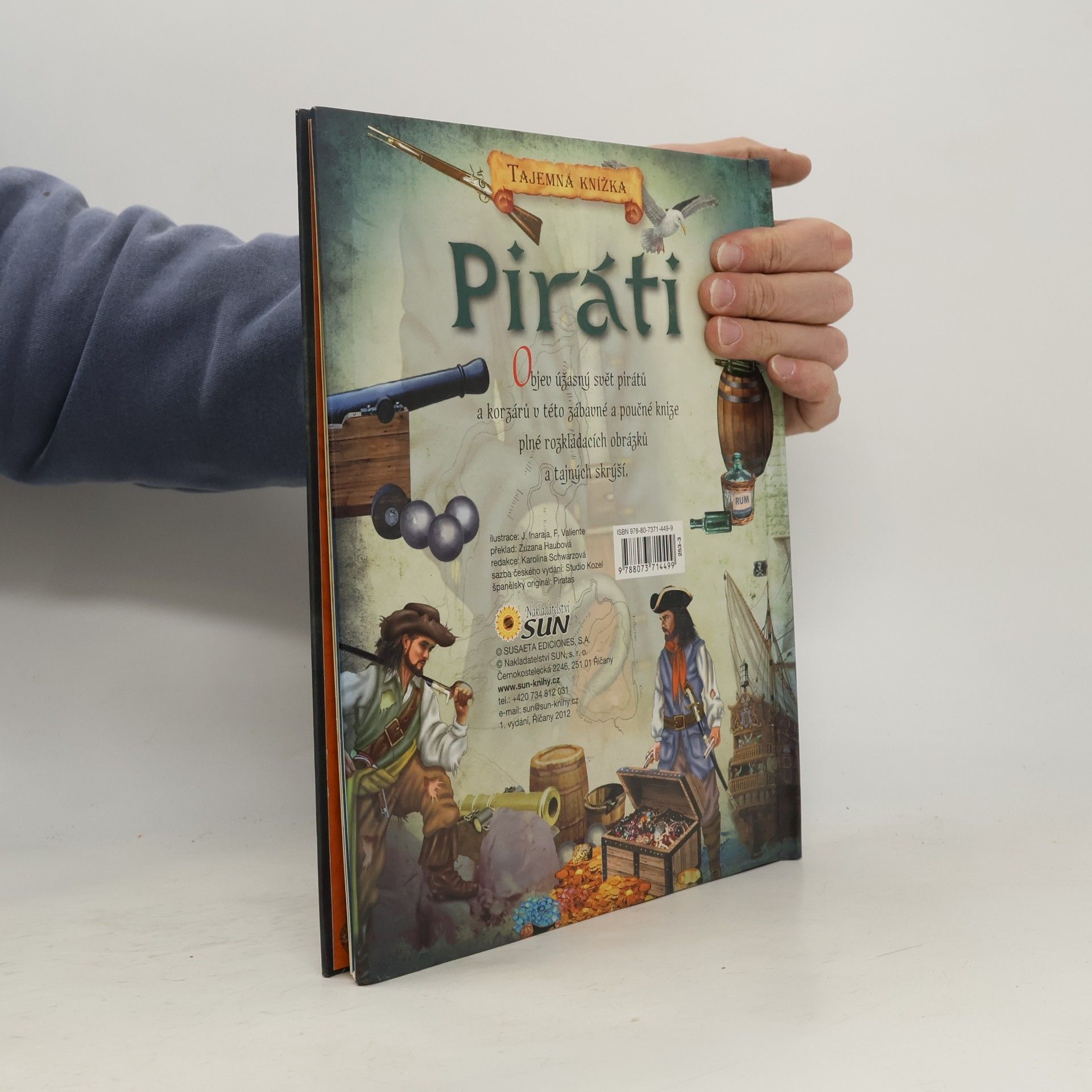 Kolektiv autorů Piráti : s plastickými obrazy a spoustou skrýší