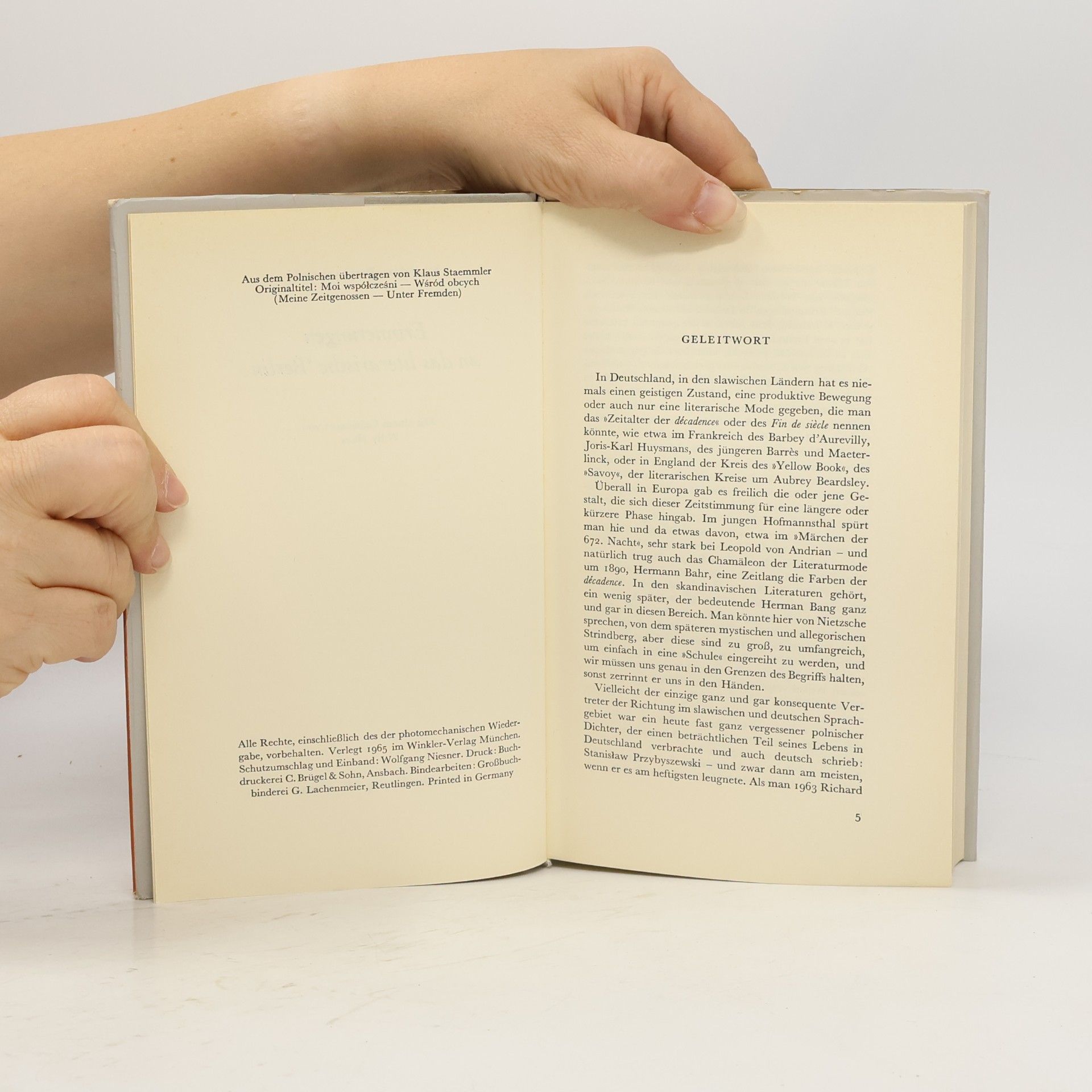 Stanisław Przybyszewski Erinnerungen an das literarische Berlin