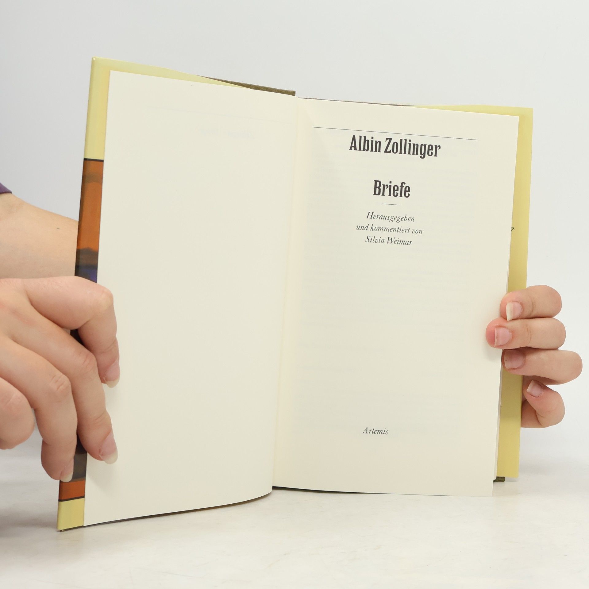 Albin Zollinger Briefe