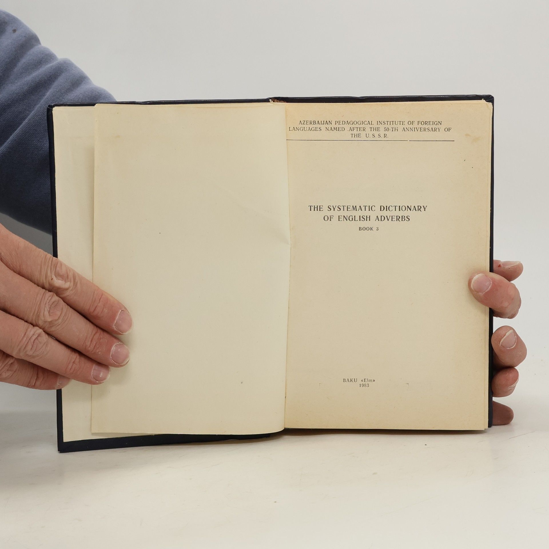 Kolektiv autorů THE SYSTEMATIC DICTIONARY OF ENGLISH ADVERBS III