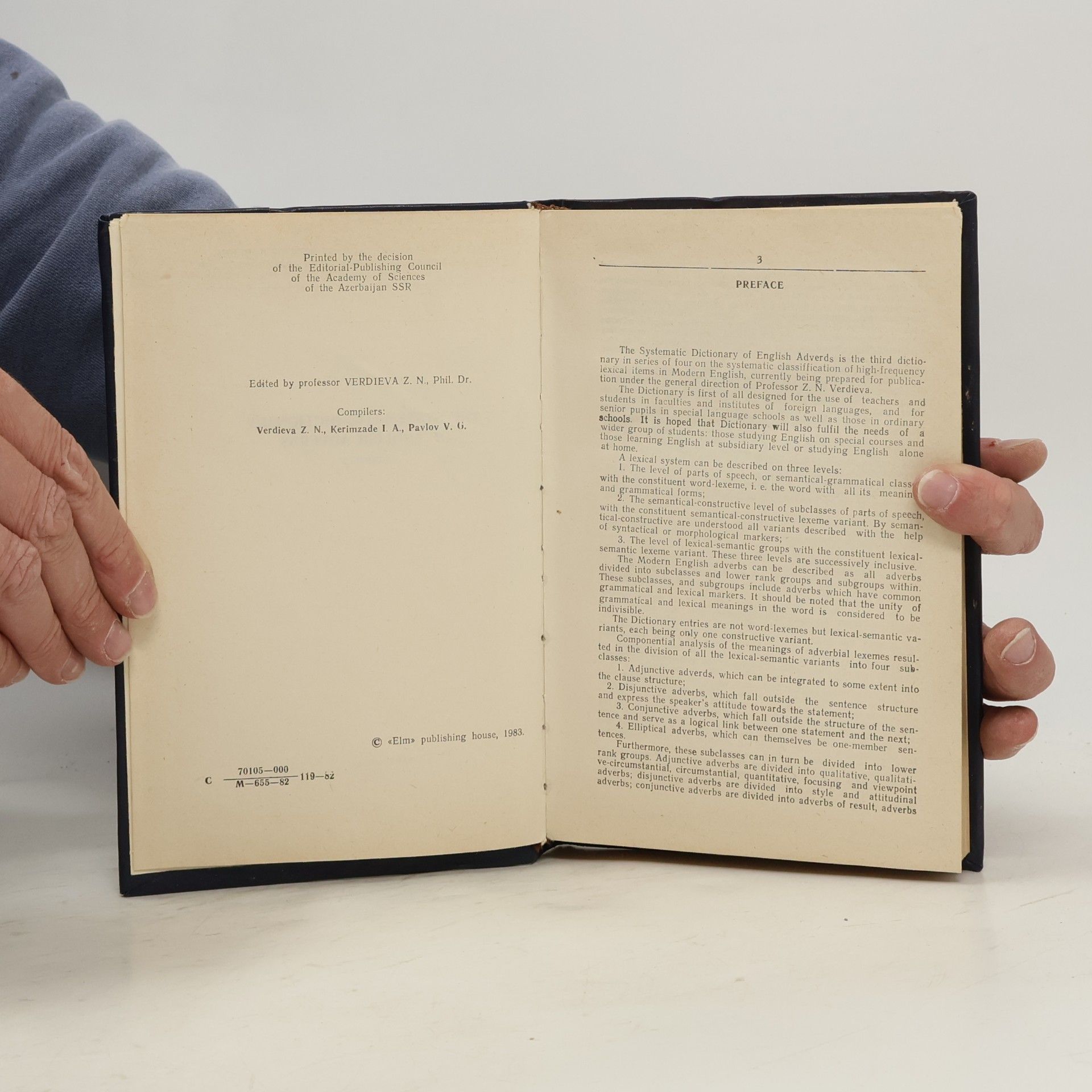 Kolektiv autorů THE SYSTEMATIC DICTIONARY OF ENGLISH ADVERBS III