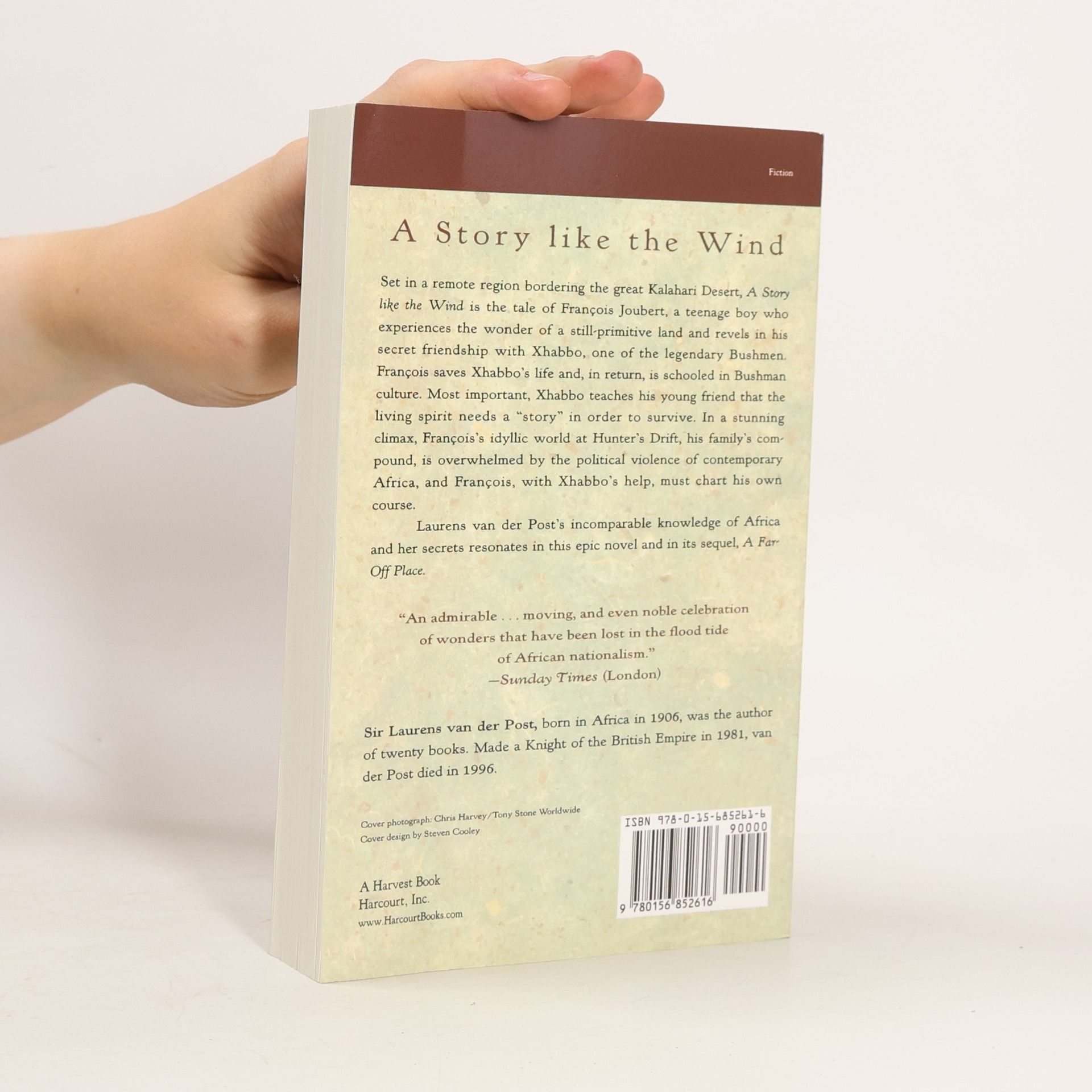 Laurens van der Post Harvest Book: A Story Like the Wind