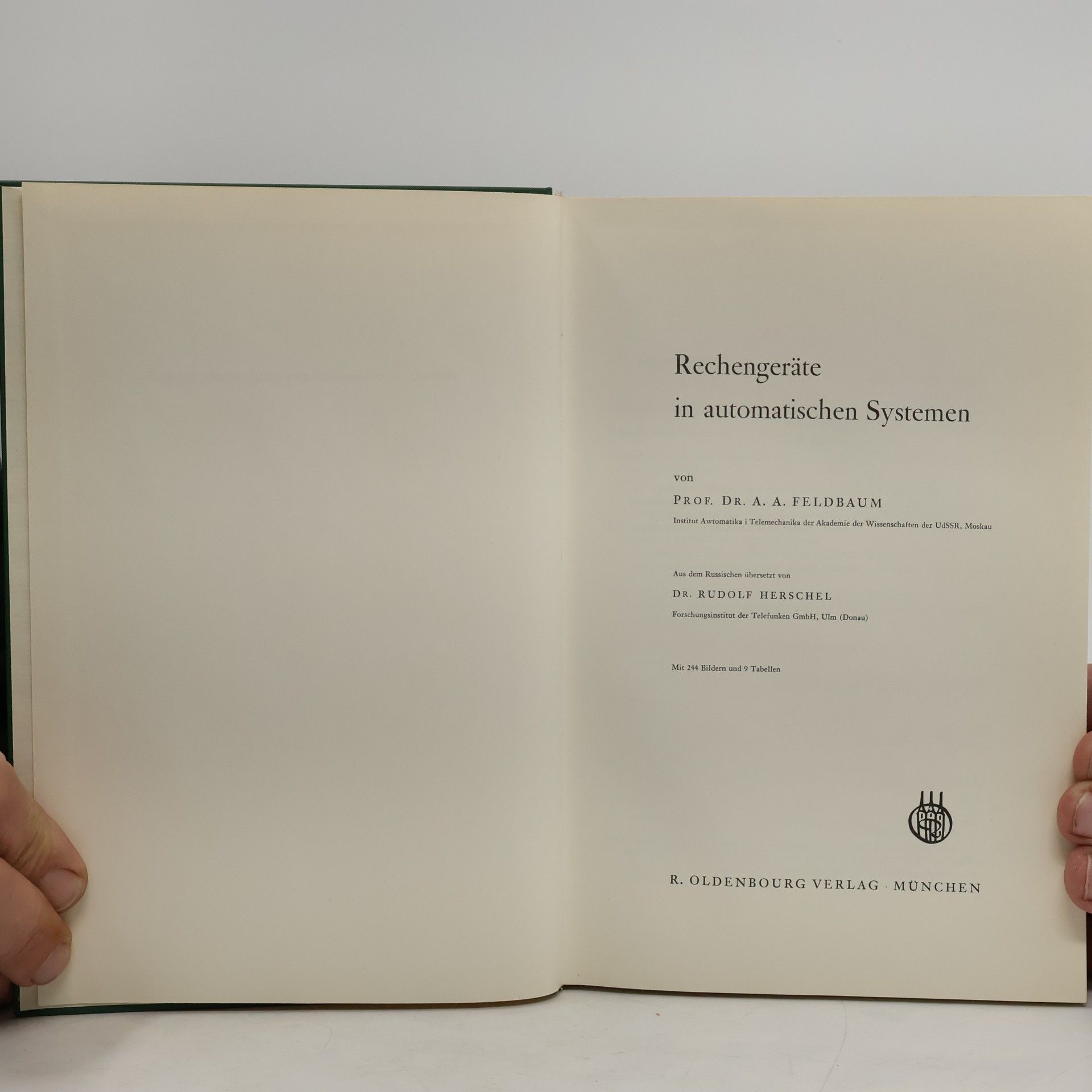 A. Feldbaum Rechengeräte in automatischen Systemen
