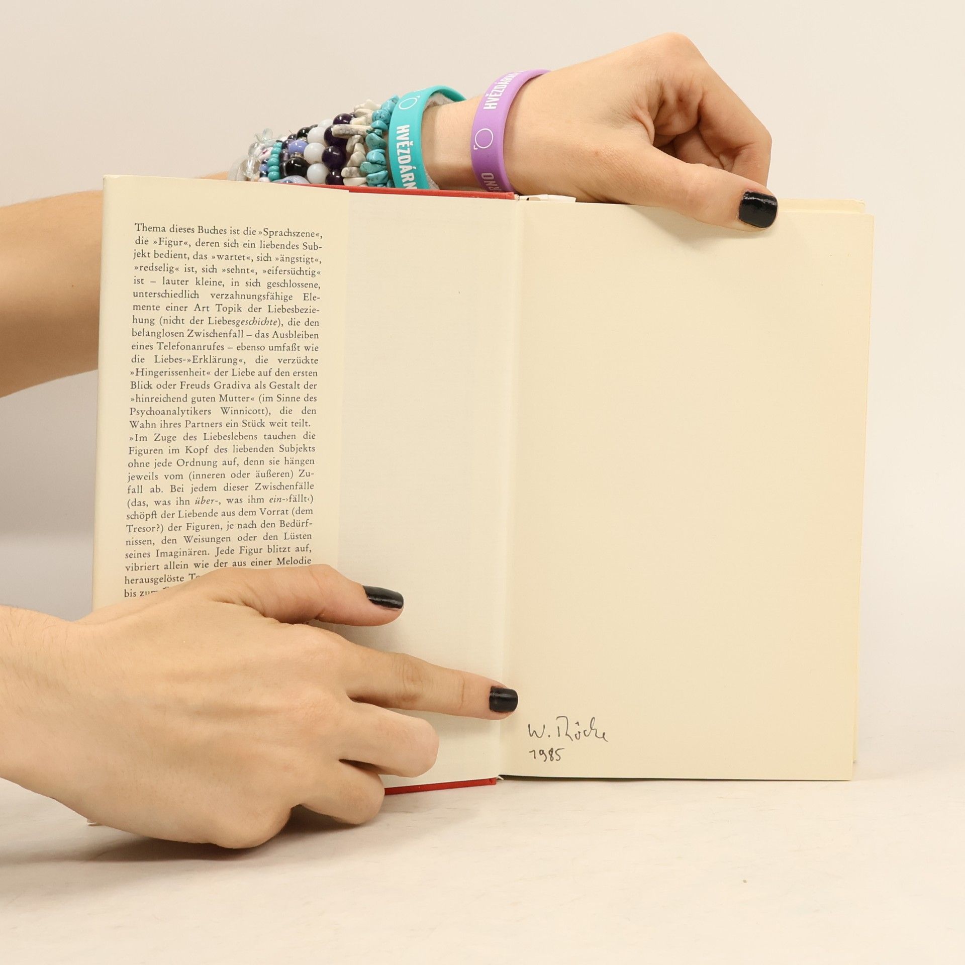Roland Barthes Fragmente einer Sprache der Liebe