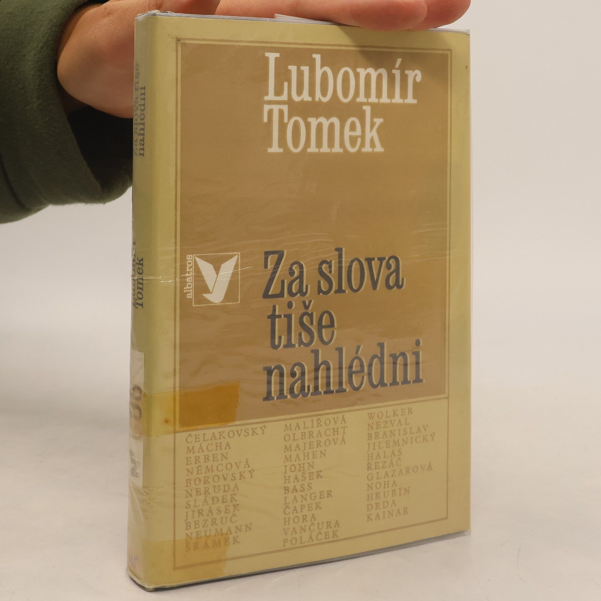 Za slova tiše nahlédni