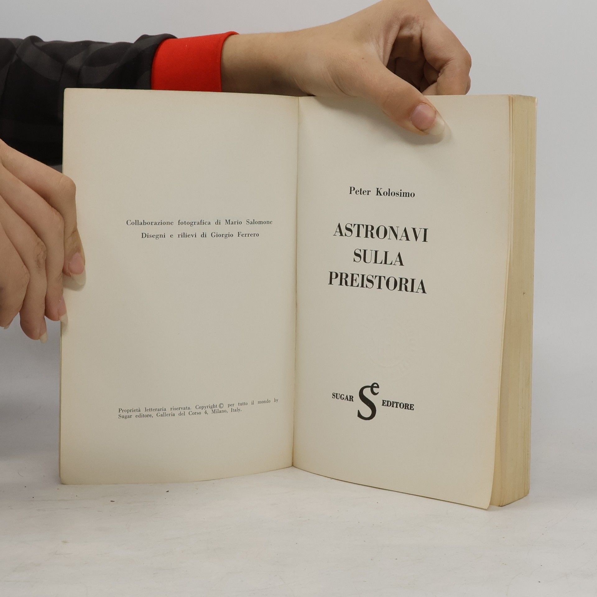 Peter Kolosimo Astronavi sulla preistoria