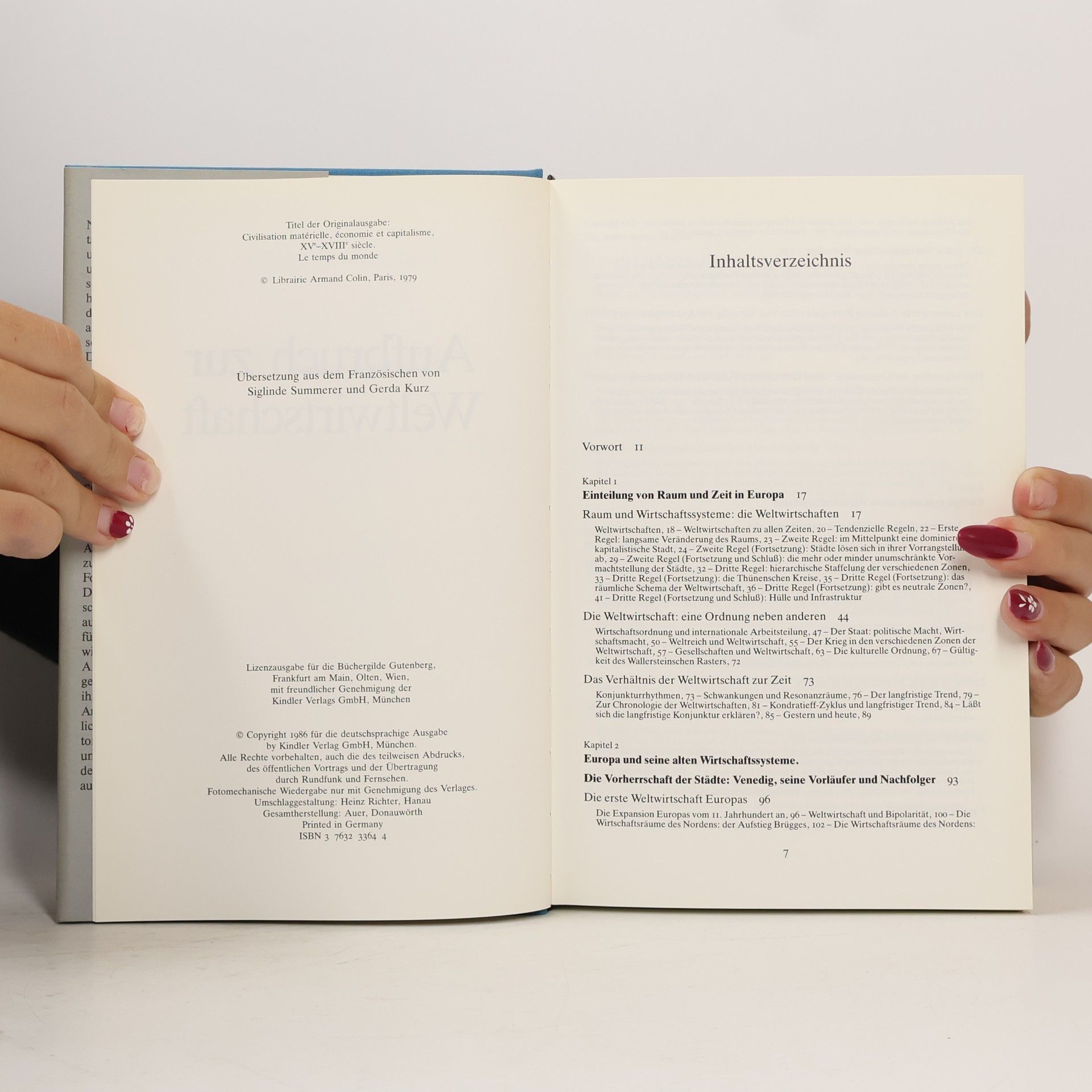 Fernard Braudel Sozialgeschichte des 15. bis 18. Jahrhunderts: Aufbruch zur Weltwirtschaft