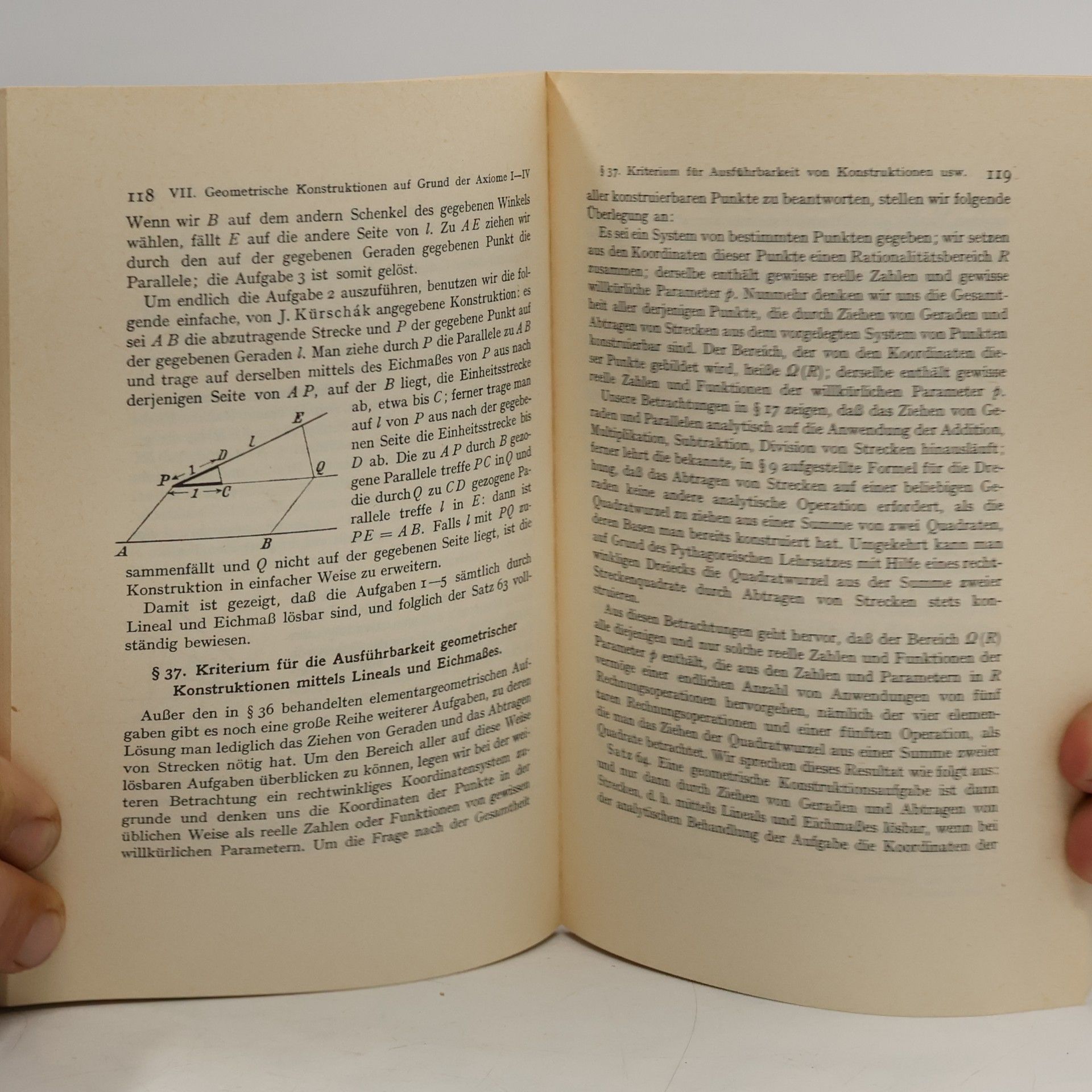 David Hilbert Grundlagen der Geometrie
