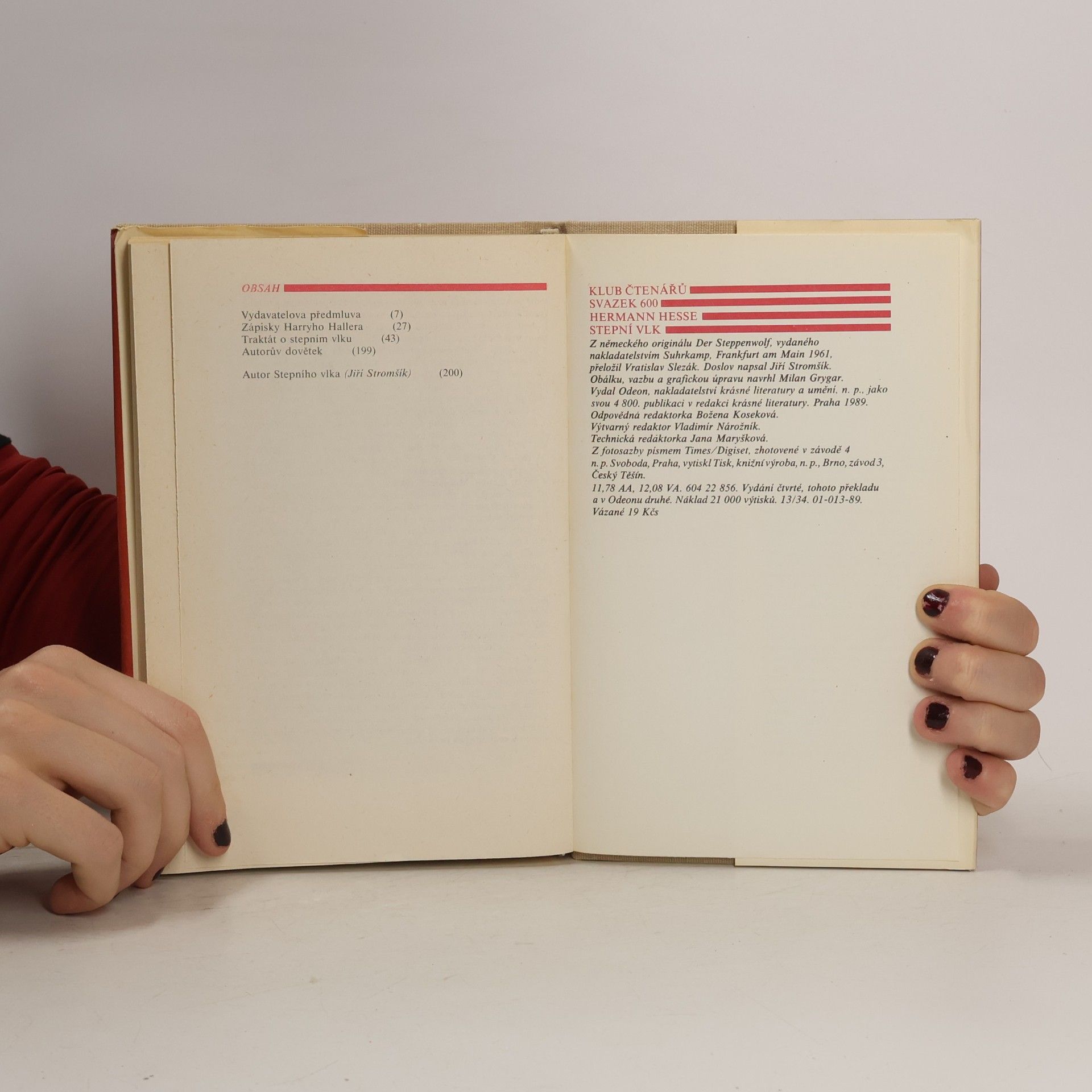 Hermann Hesse Stepní vlk