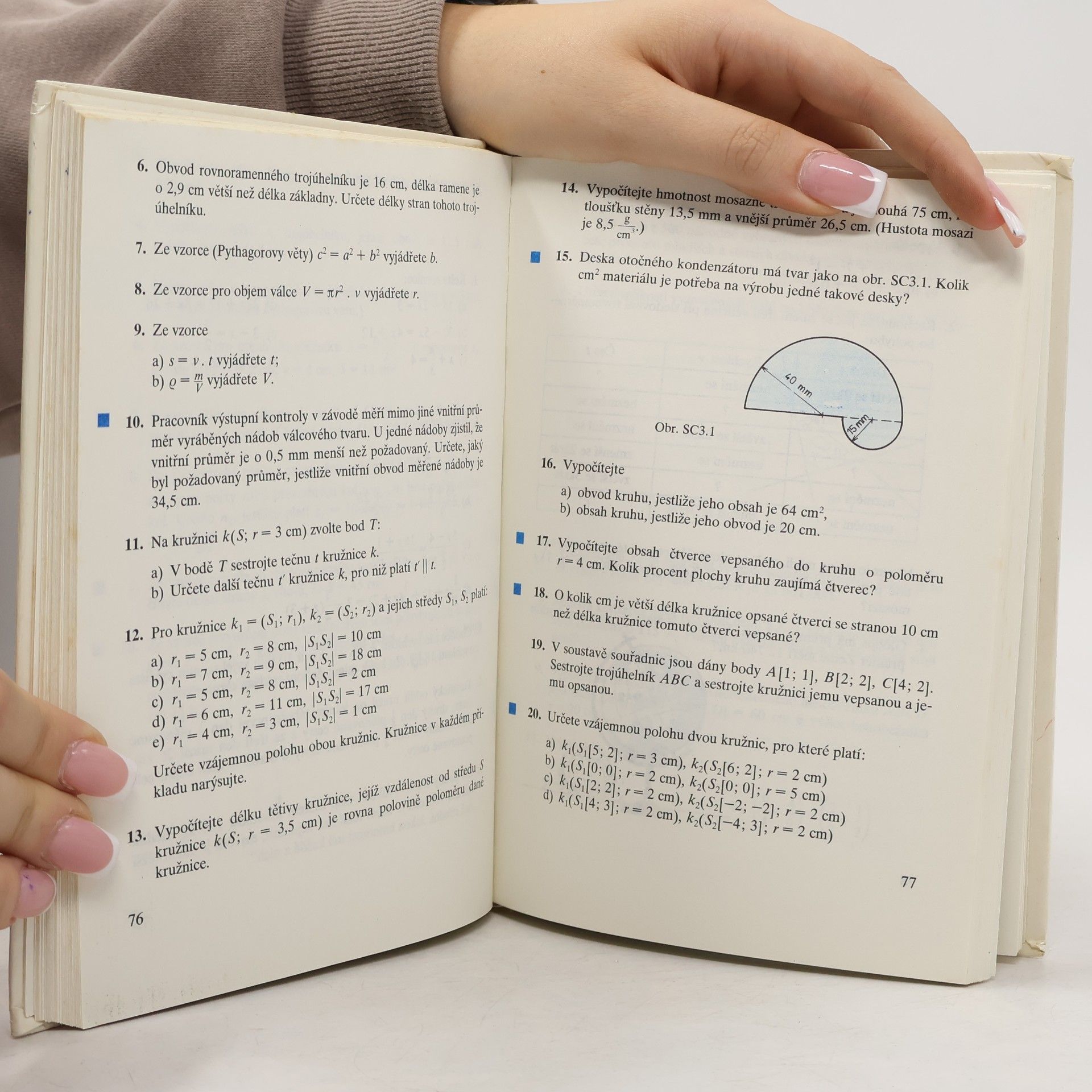 Vlastimil Macháček Matematika pro 7. ročník základní školy, II. díl