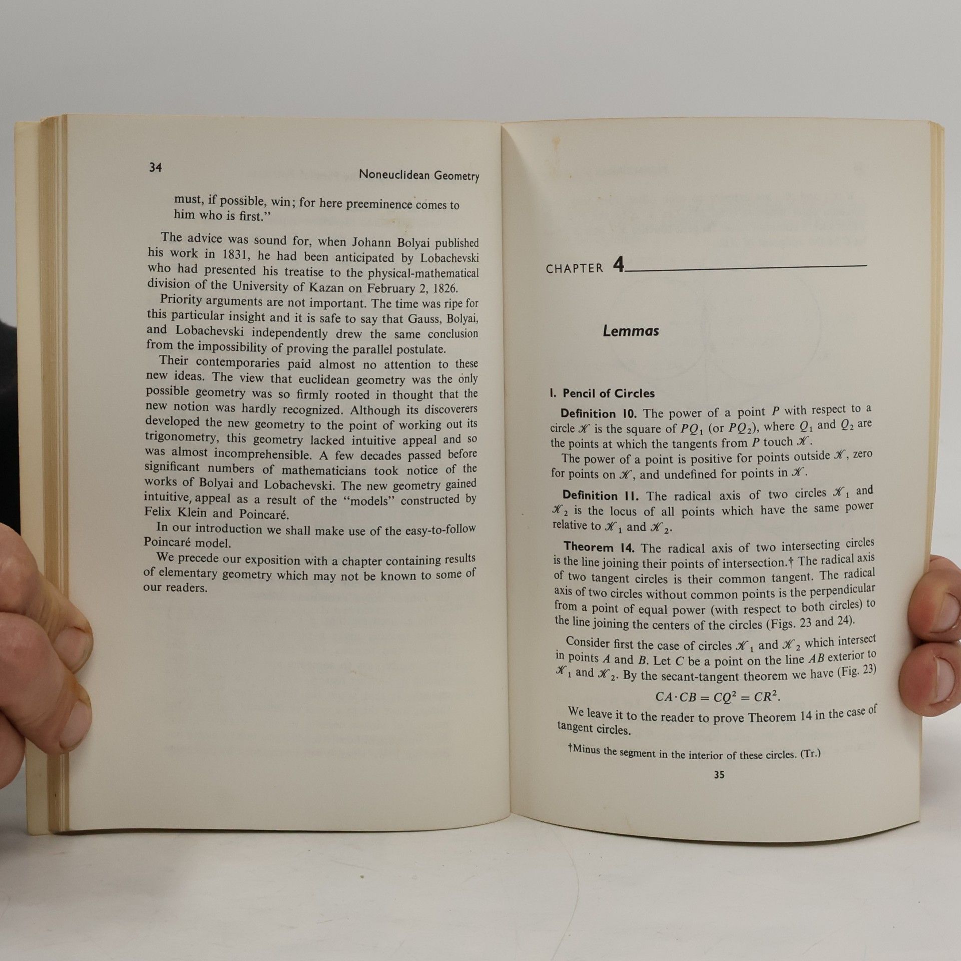 W. Magnus Noneuclidean Geometry