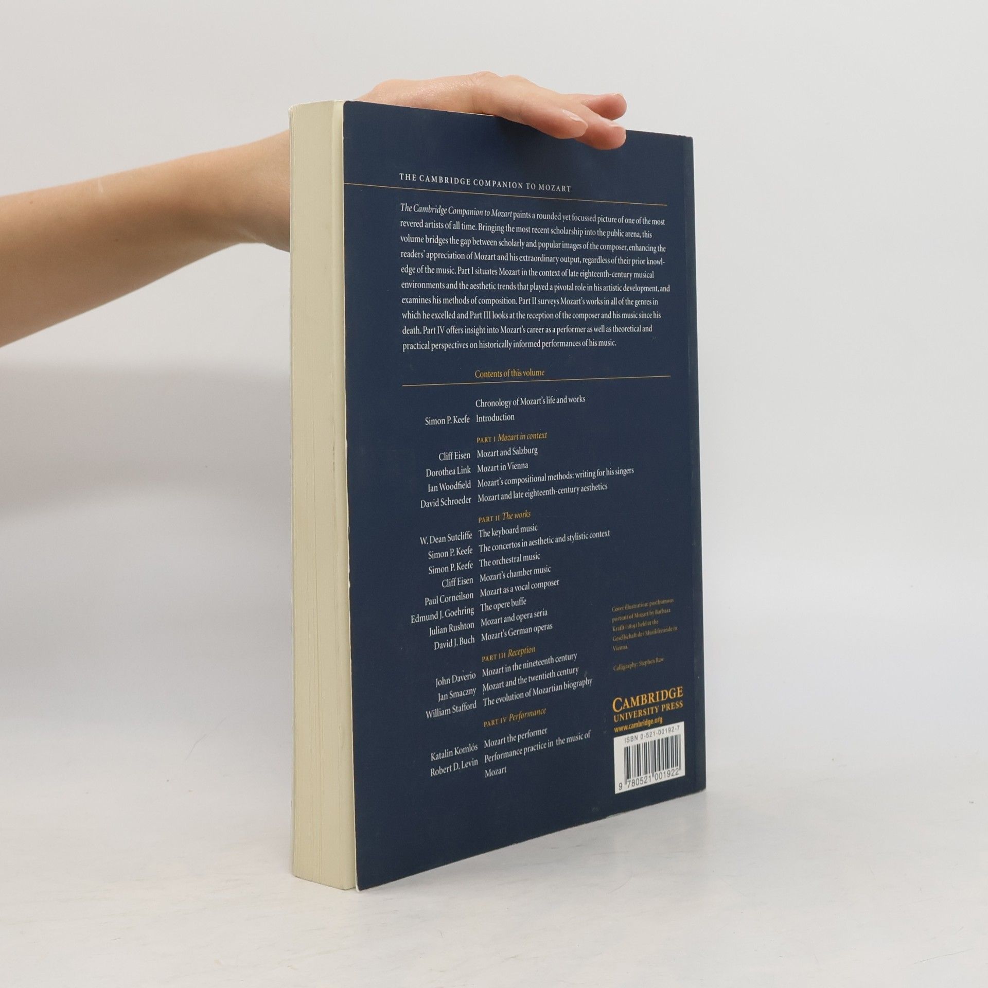 Simon P. Keefe The Cambridge Companion to Mozart
