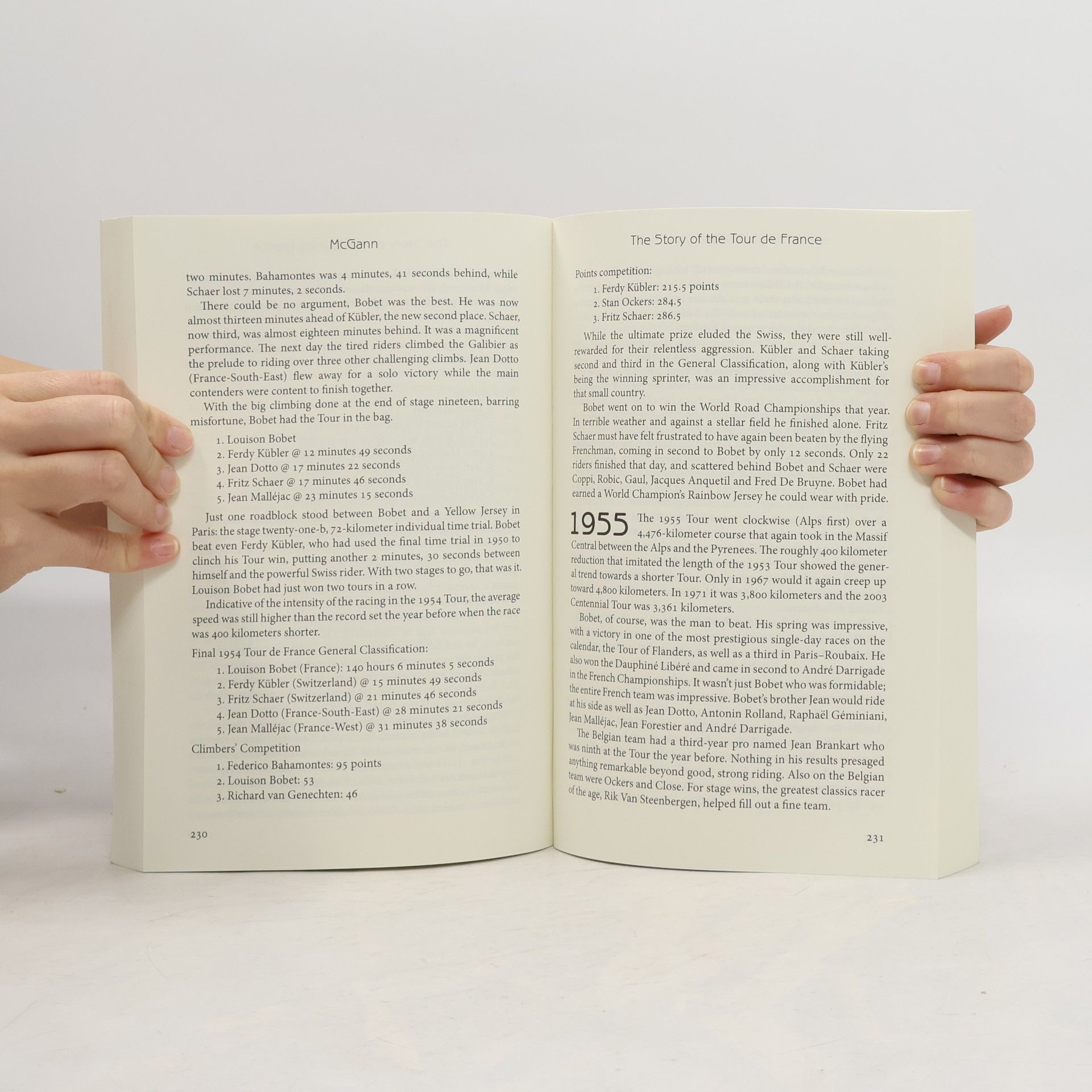 Bill McGann The Story of the Tour de France, Volume 1