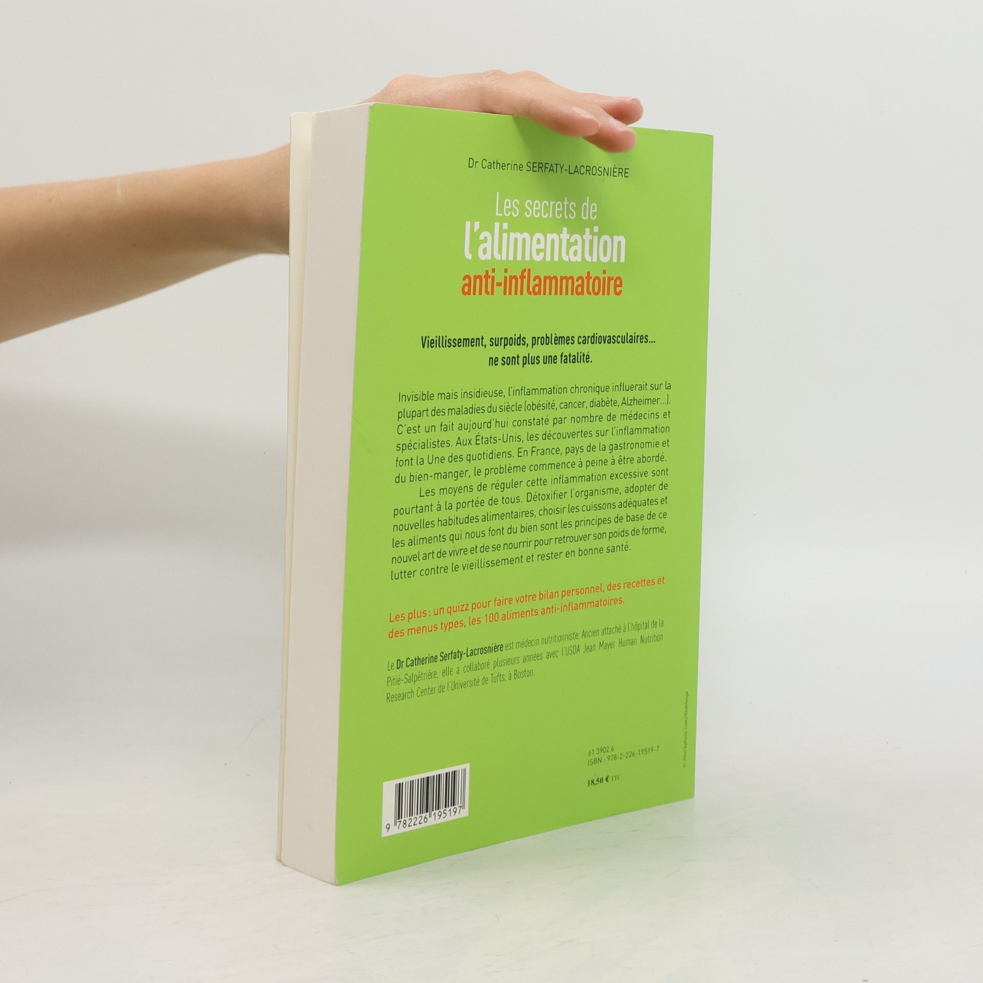 Catherine Serfaty-Lacrosnière Les secrets de l'alimentation anti-inflammatoire