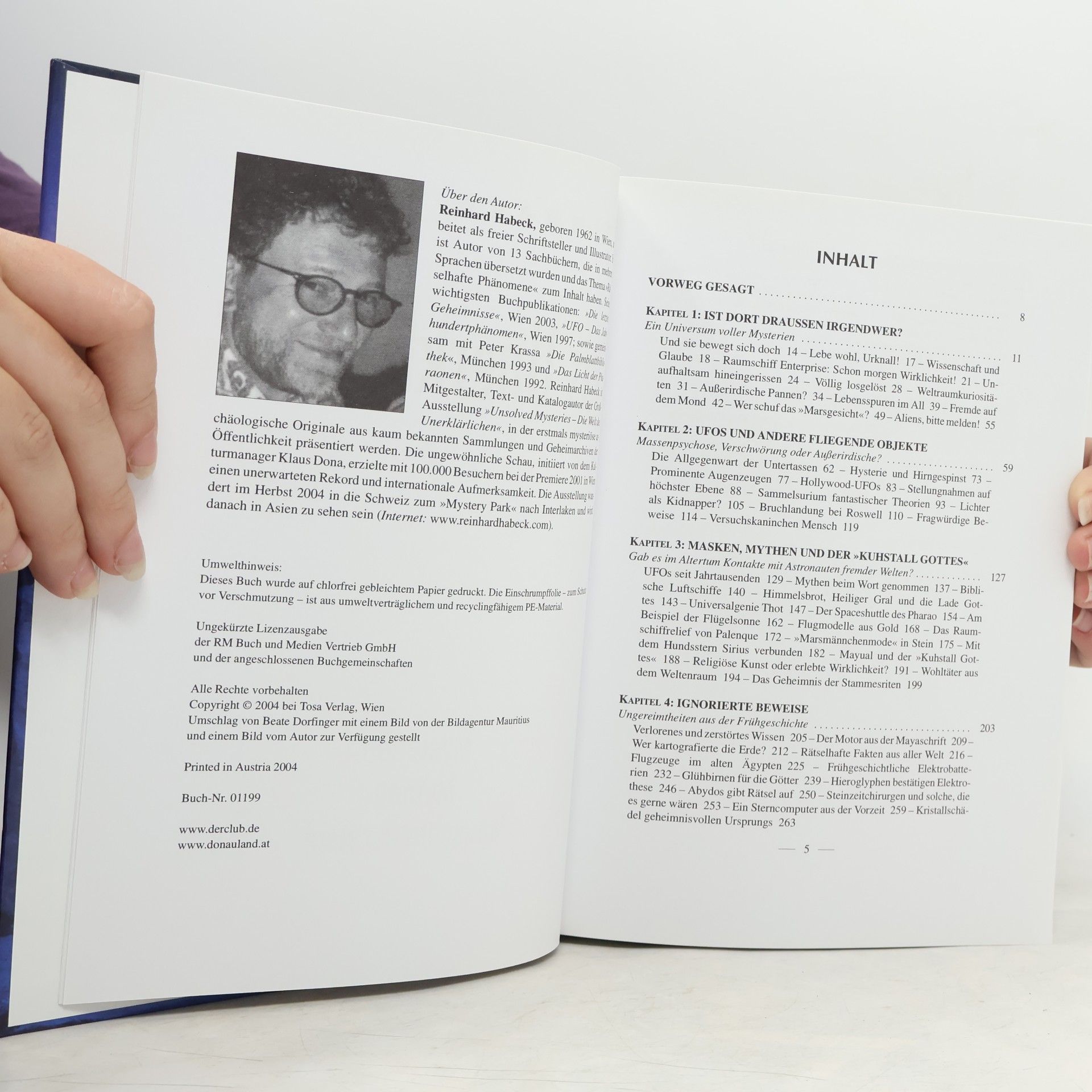 Reinhard Habeck Das Unerklärliche