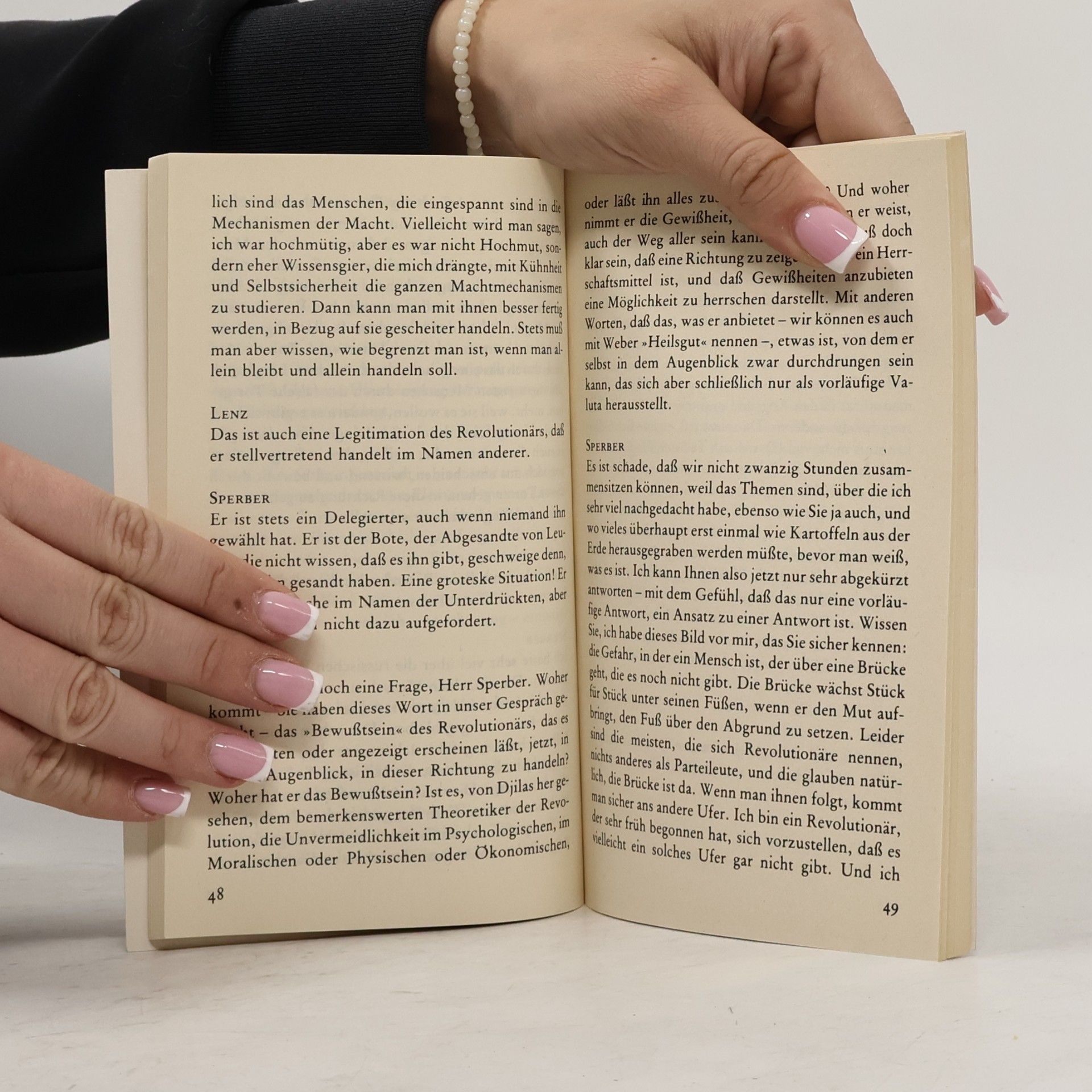 Siegfried Lenz Gespräche mit Manès Sperber und Leszek Kolakowski