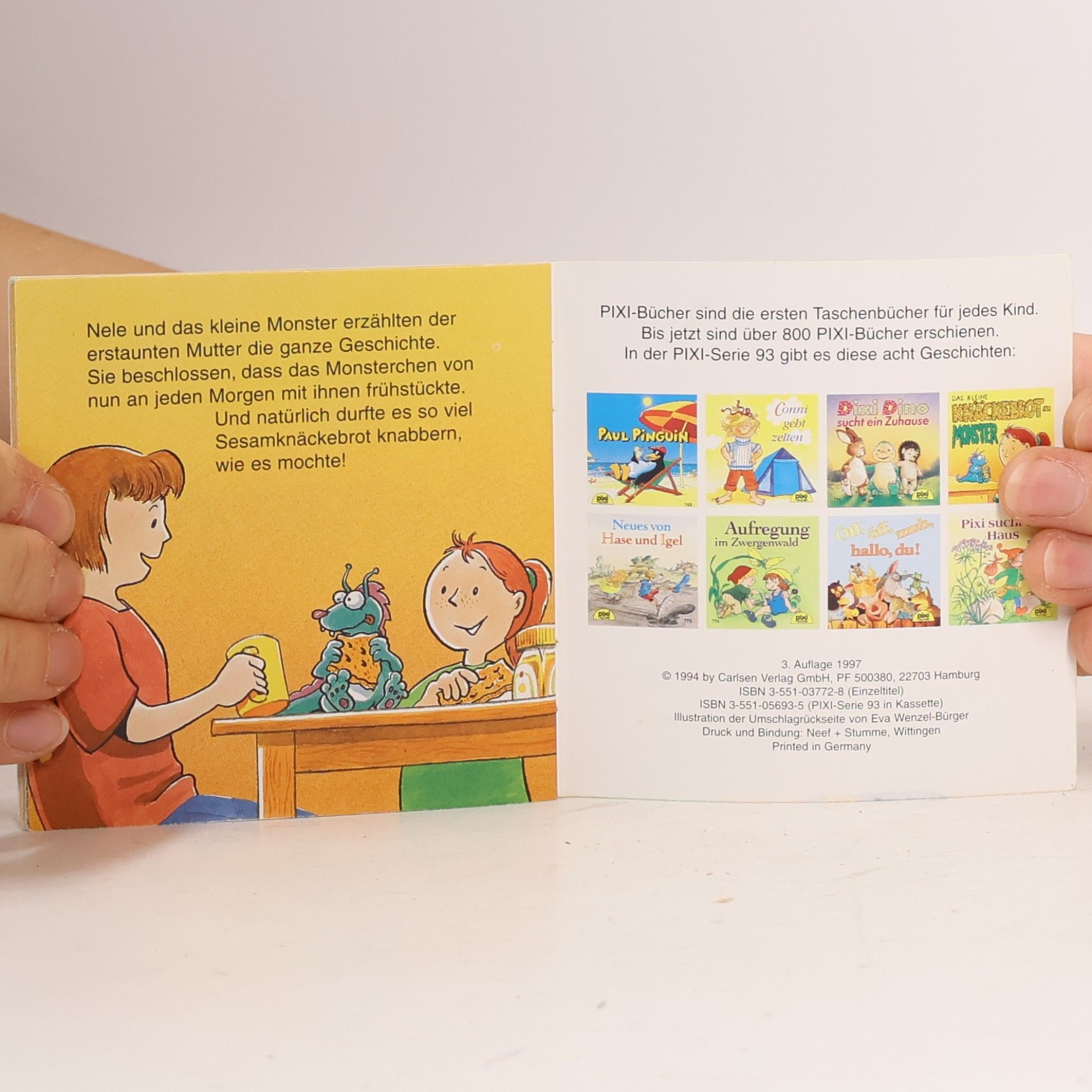 Kolektiv autorů Das kleine Knäckebrotmonster