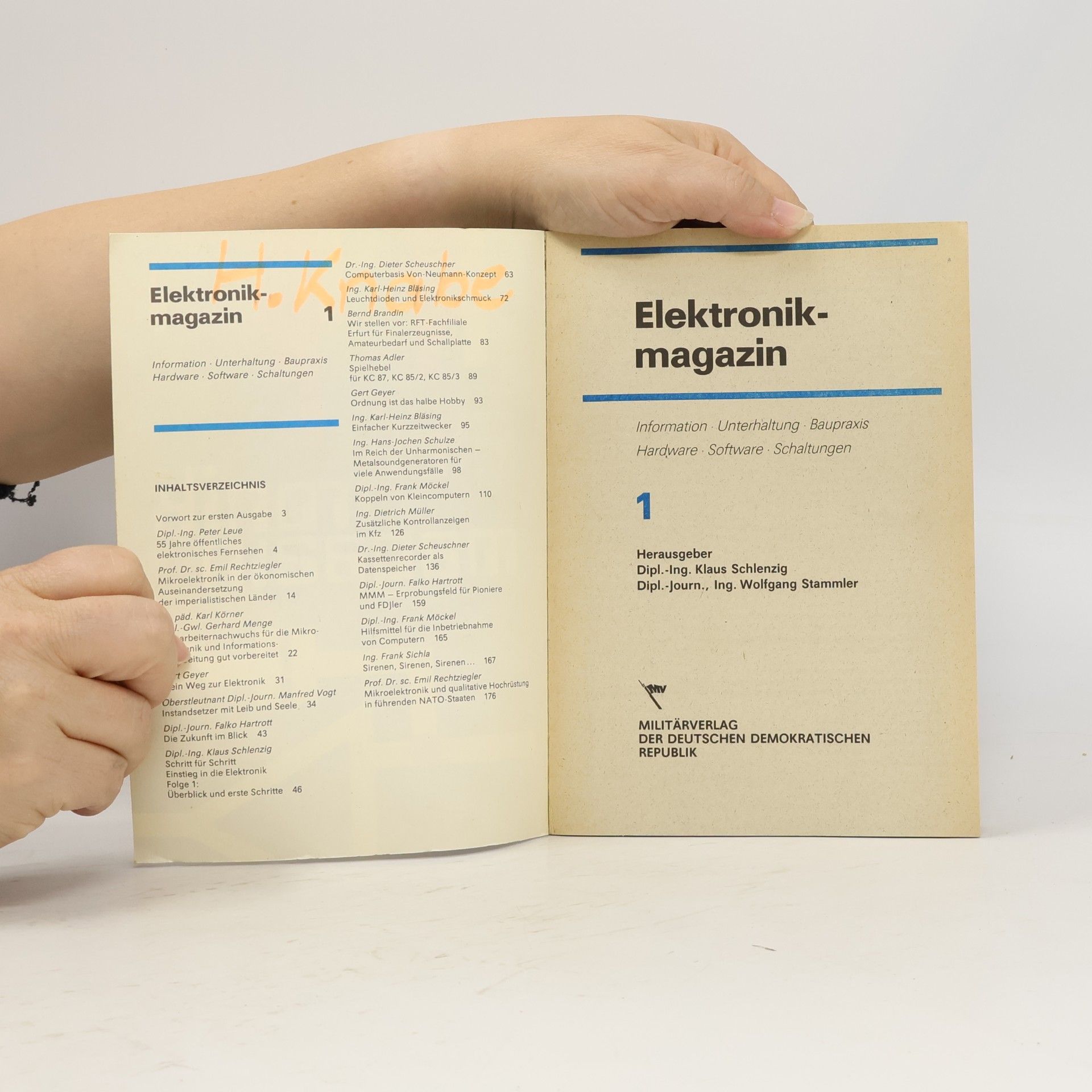 Wolfgang Stammler Elektronikmagazin