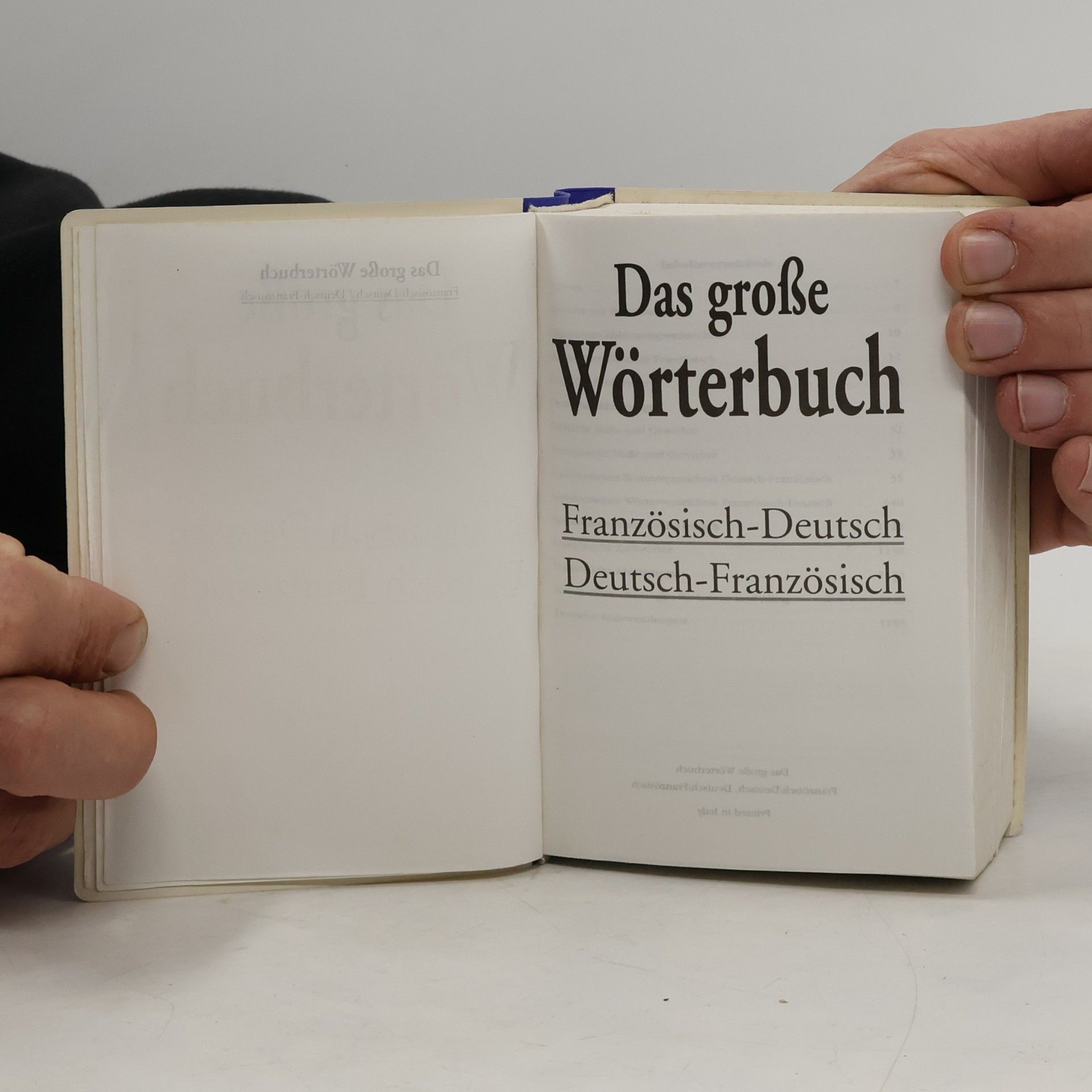Autorenkollektiv Das große Wörterbuch. Französisch-Deutsch Deutsch-Französisch