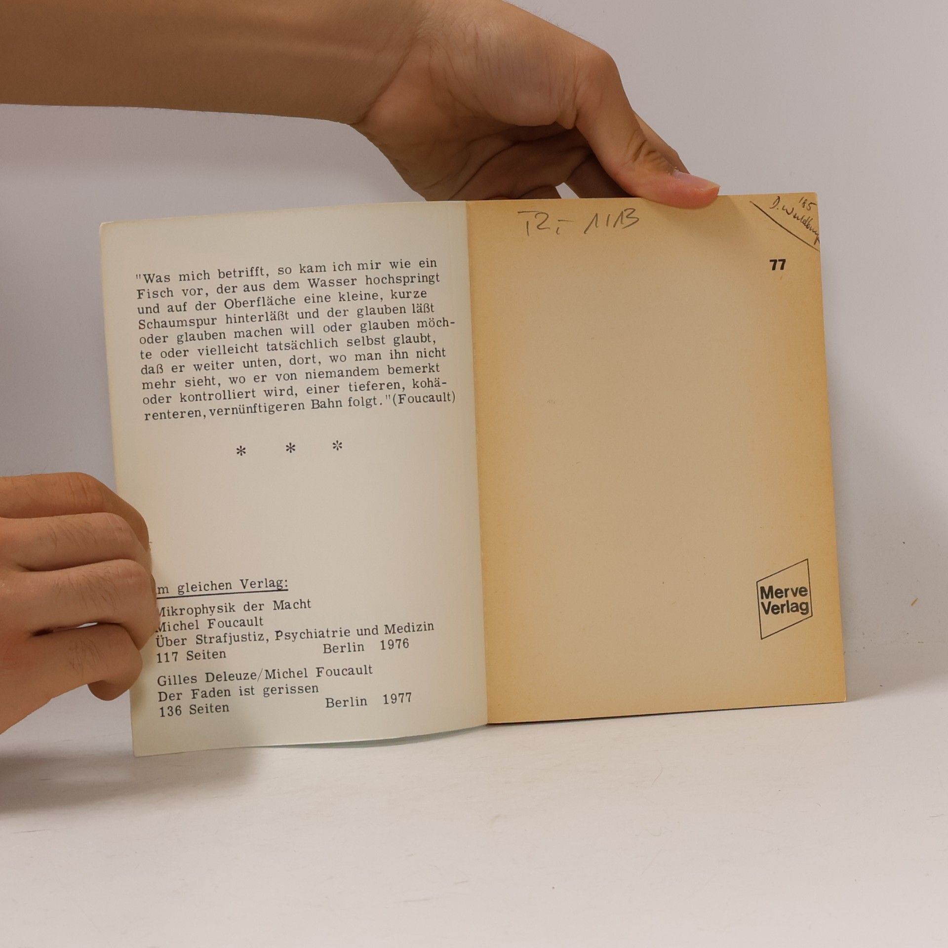 Michel Foucault Dispositive der Macht