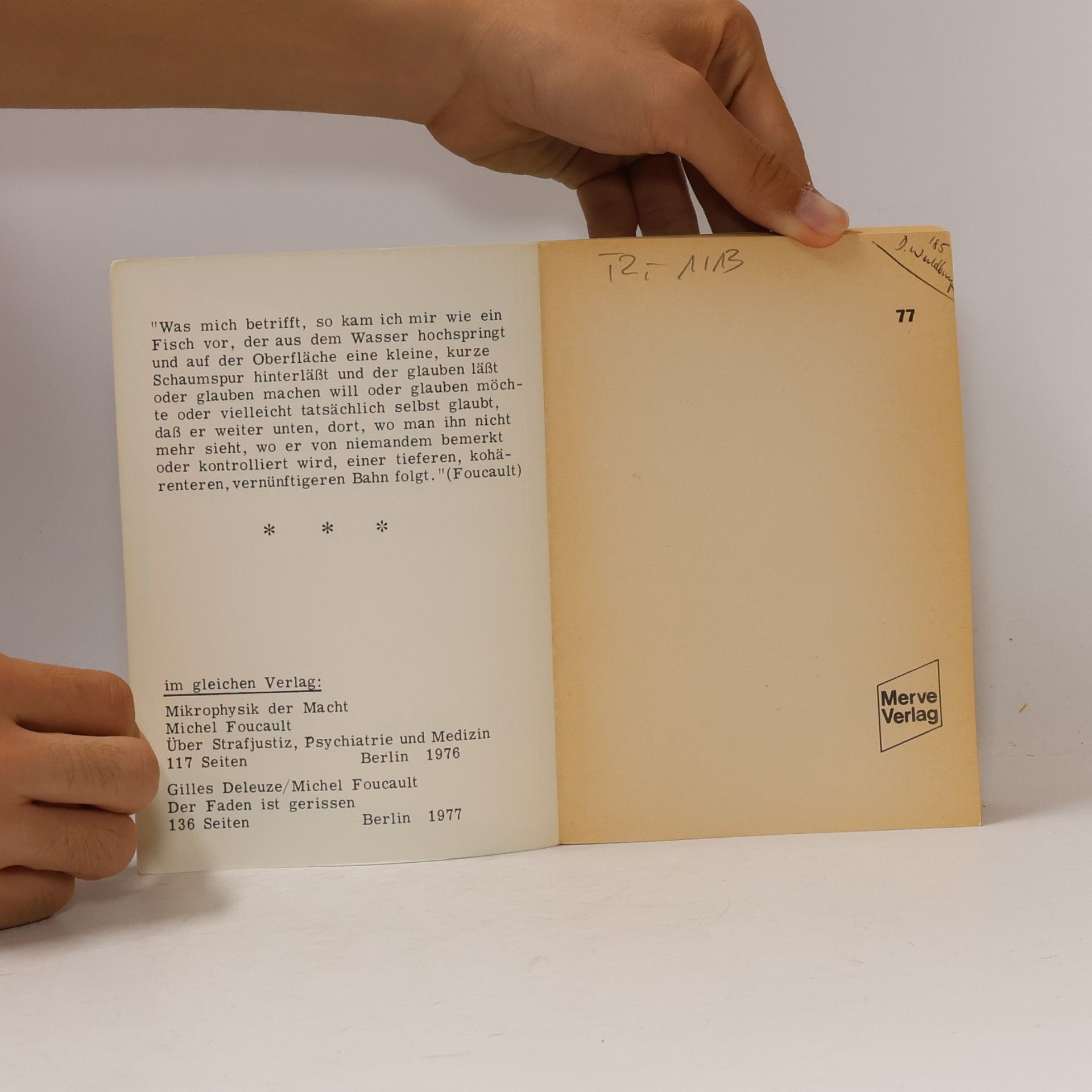Michel Foucault Dispositive der Macht