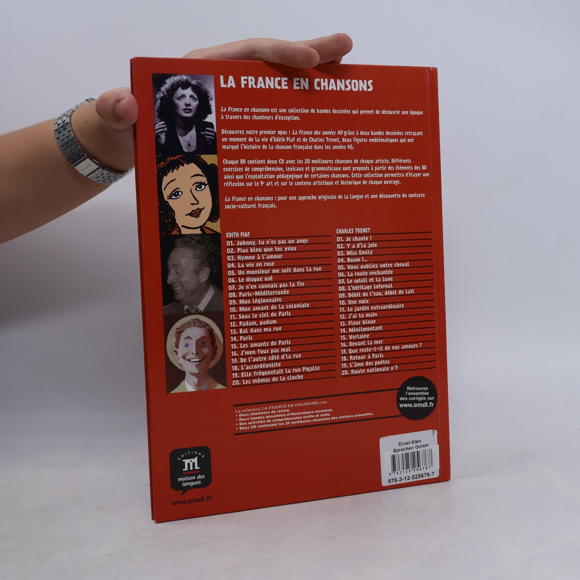 Edith Piaf Edith Piaf - La France des années 40 en chansons - Charles Trenet