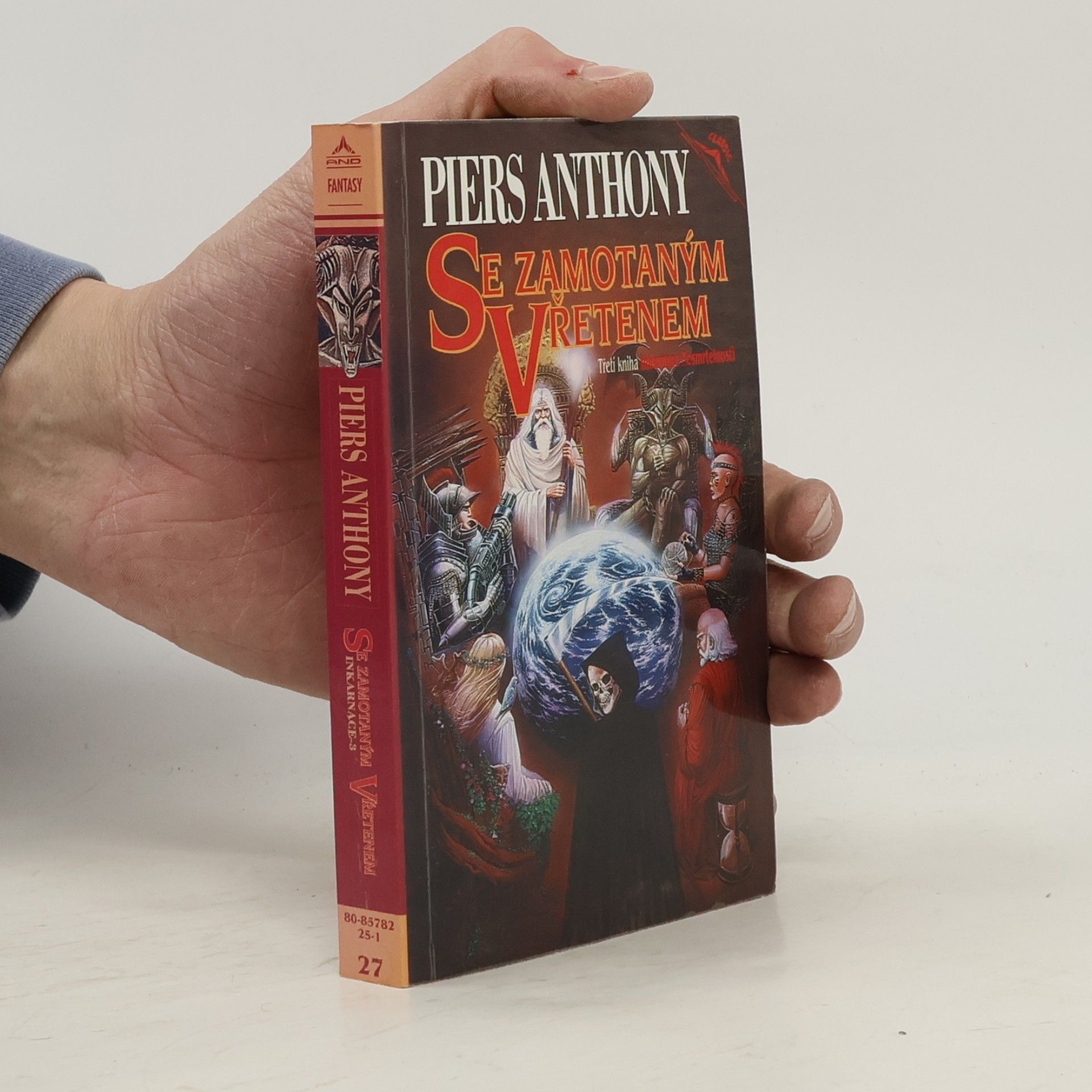 Piers Anthony Se zamotaným vřetenem