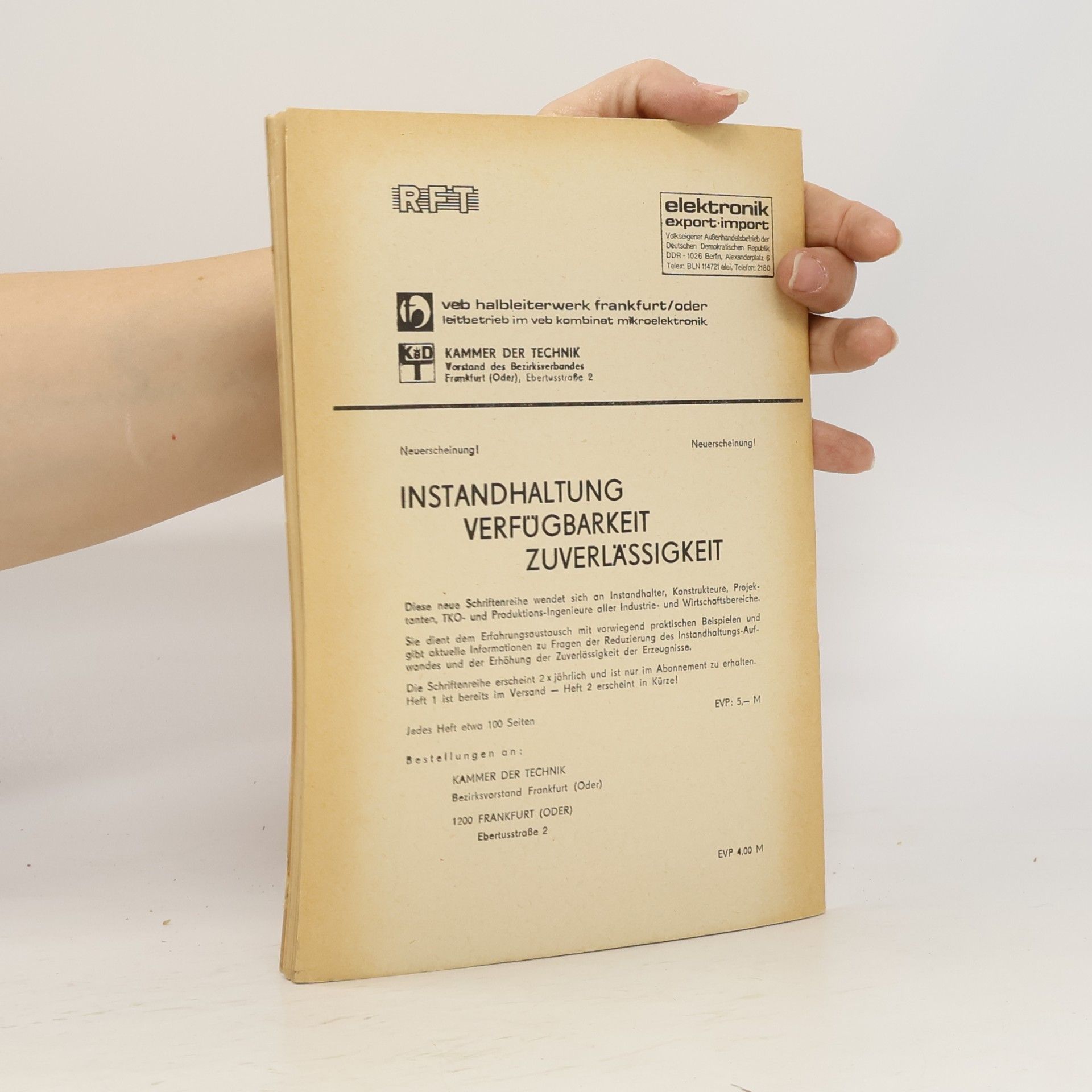 H. Knabe Information Applikation Heft 24