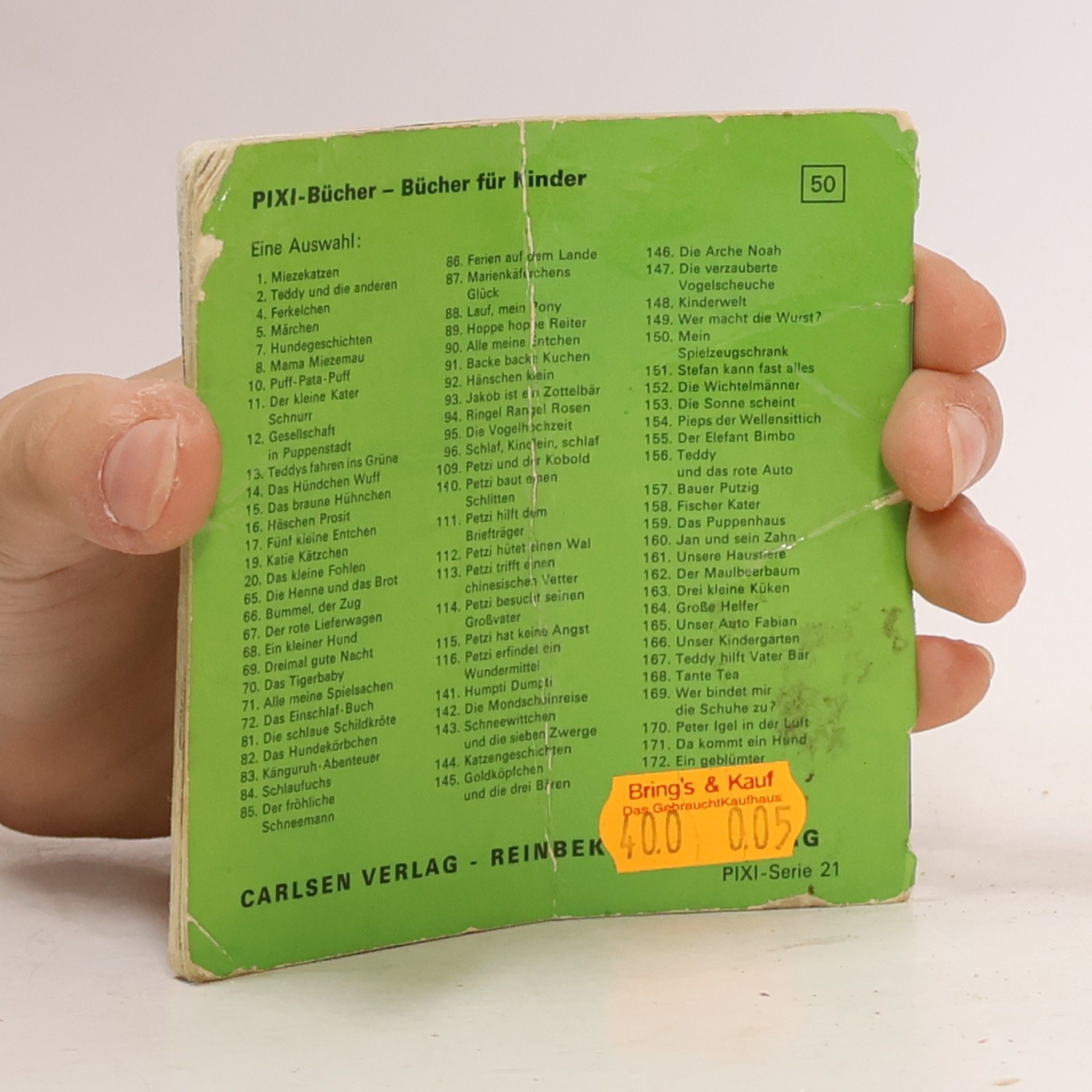 Grete Janus Hertz Pixi Buch - 167: Teddy hilft Vater Bär