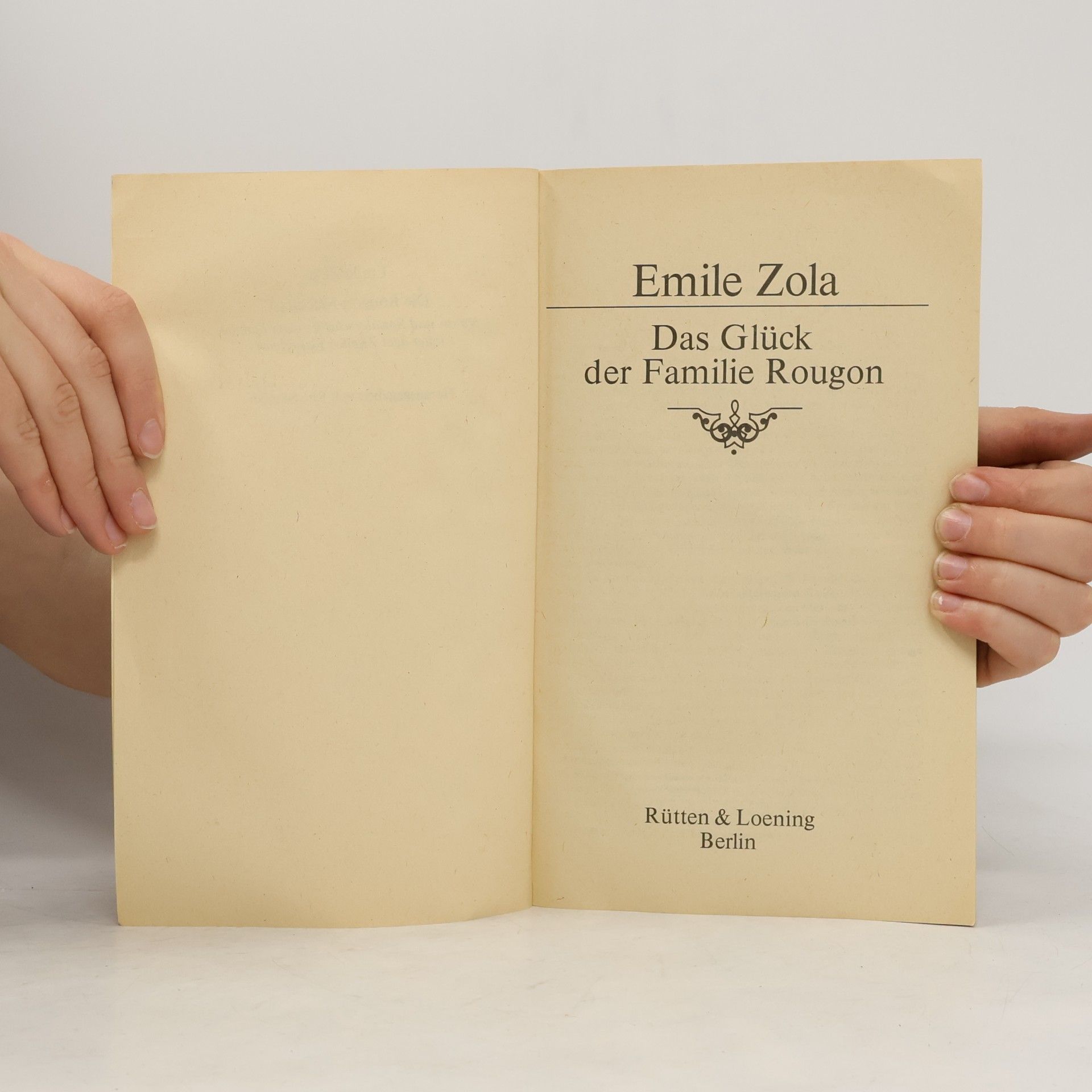 Émile Zola Das Glück der Familie Rougon
