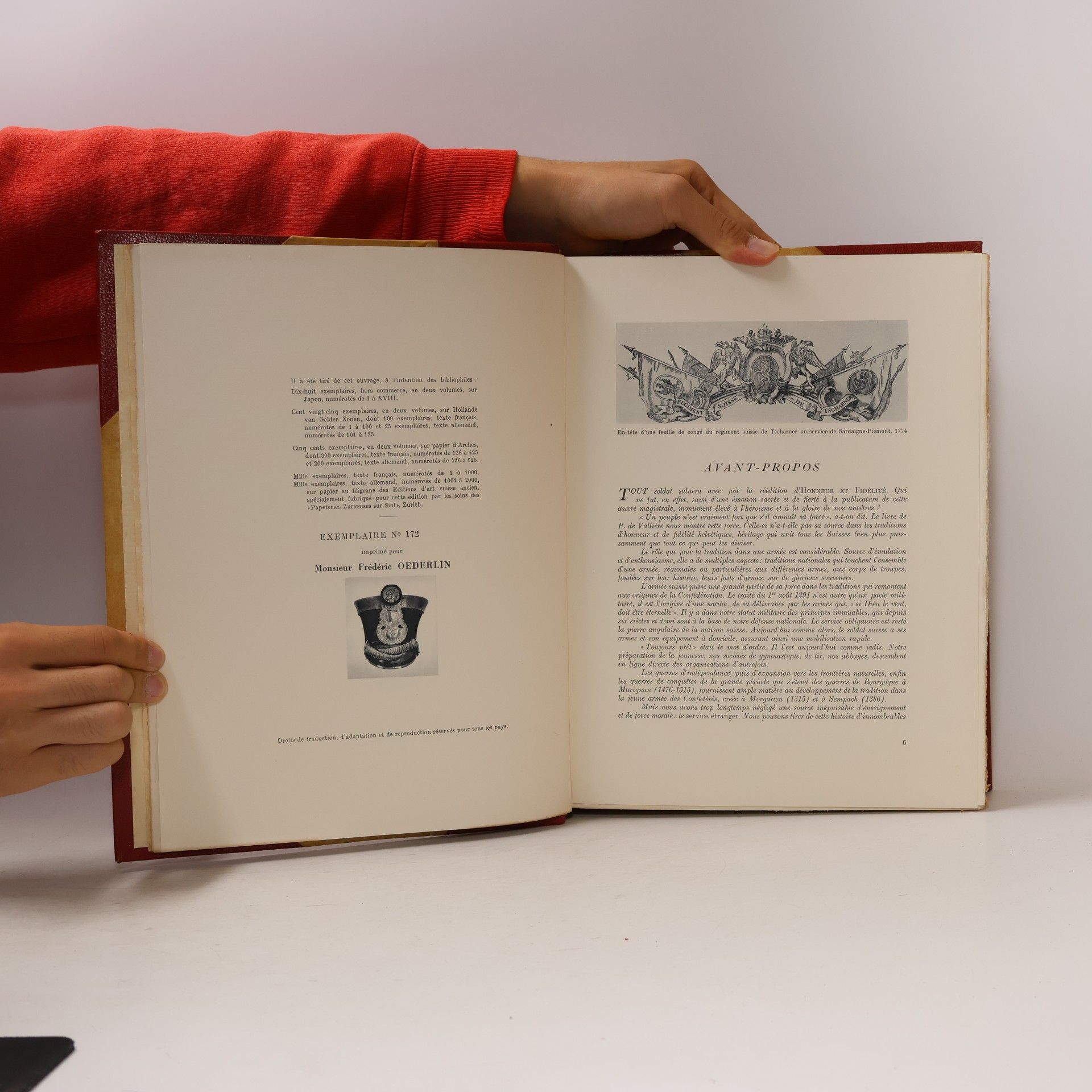 De Vallière Honneur Et Fidélité