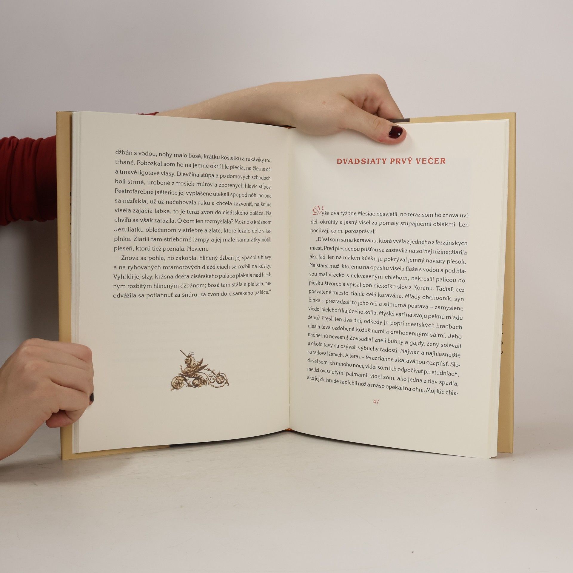Hans Christian Andersen Obrázková kniha bez obrázkov