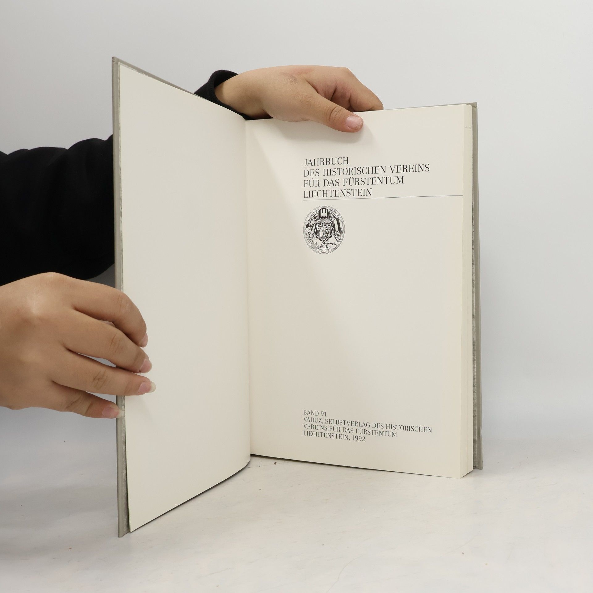 kolektiv Jahrbuch des Historischen Vereins für das Fürstentum Liechtenstein Band 91