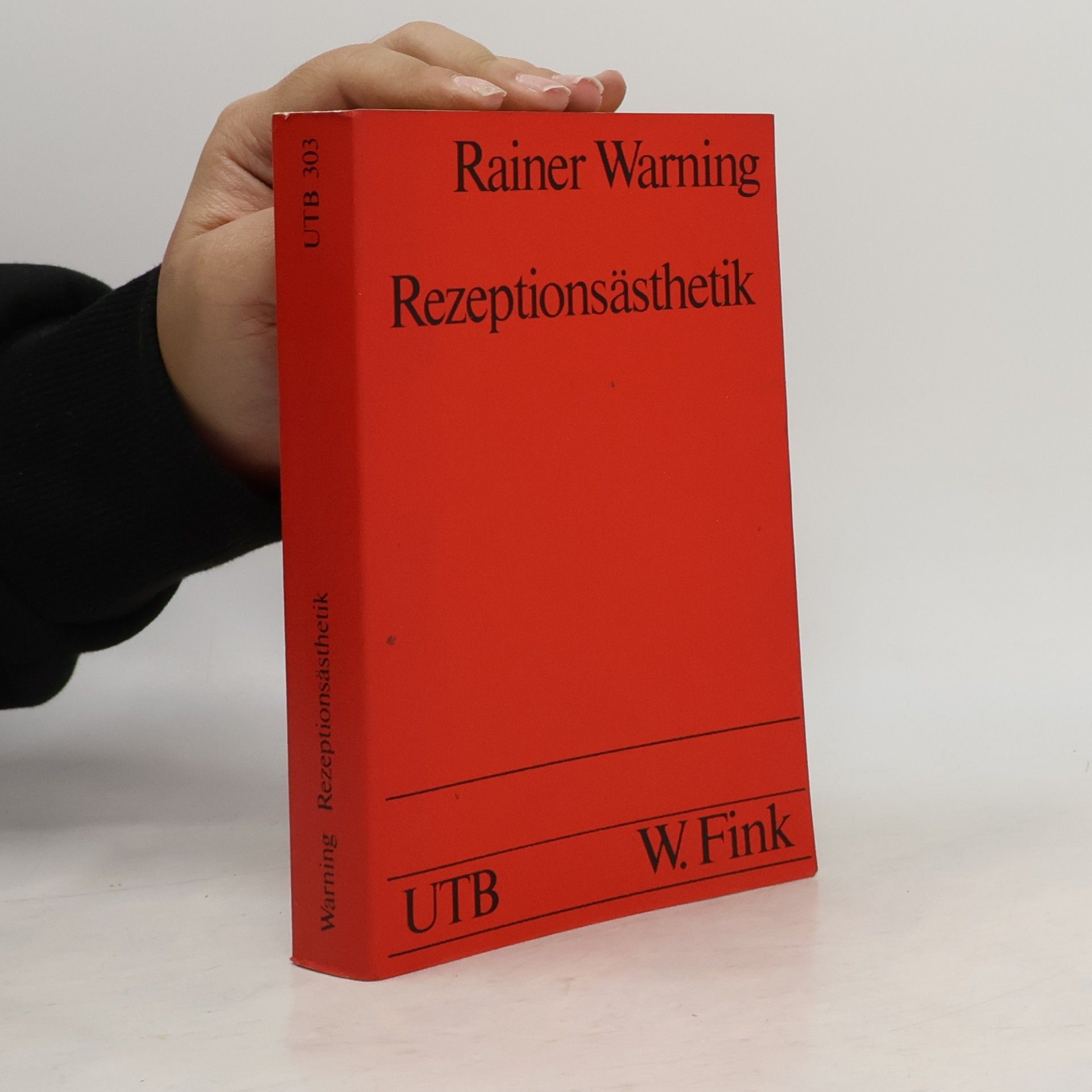 Rainer Warning Rezeptionsästhetik