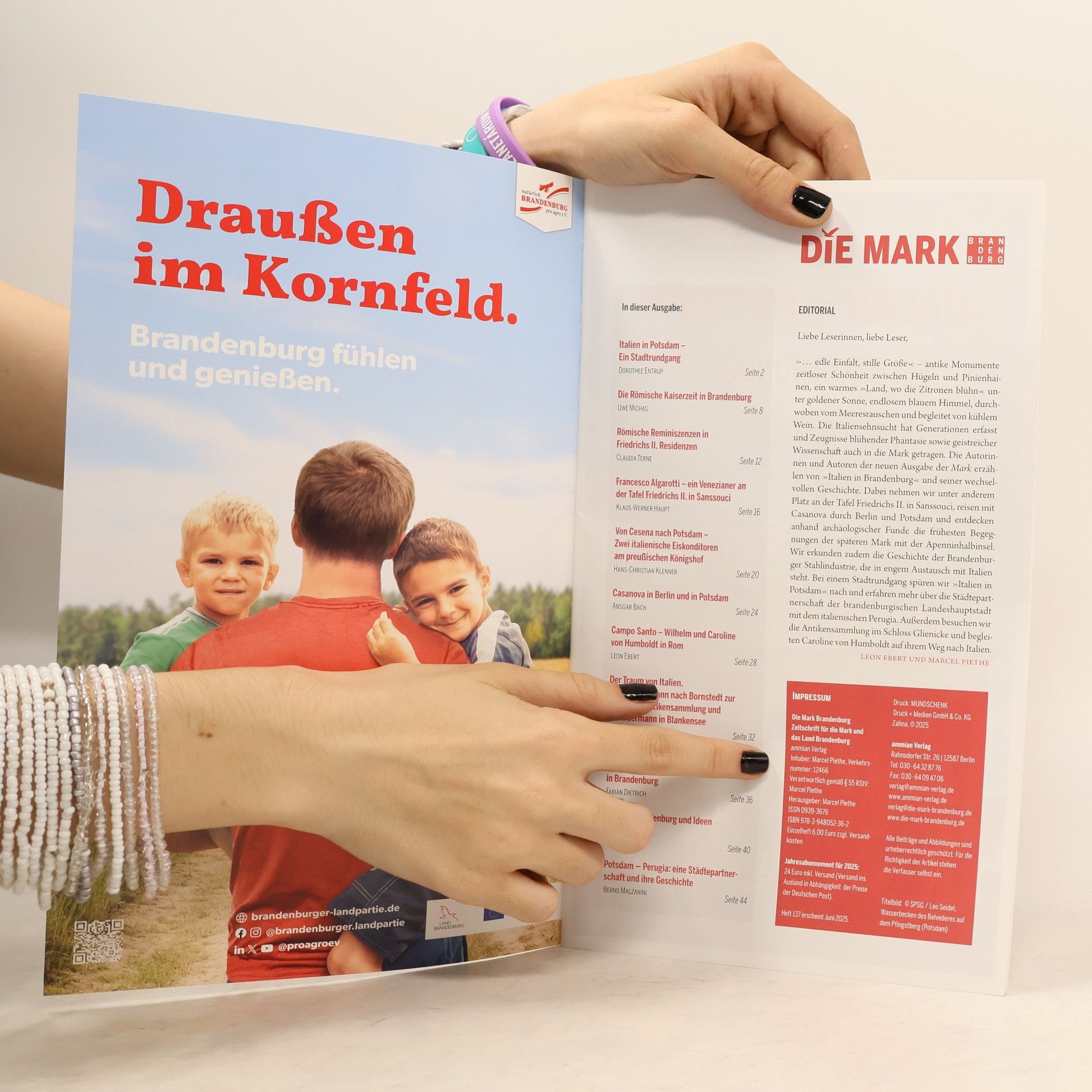 Ansgar Bach Die Mark Brandenburg - 136: Italien in Brandenburg