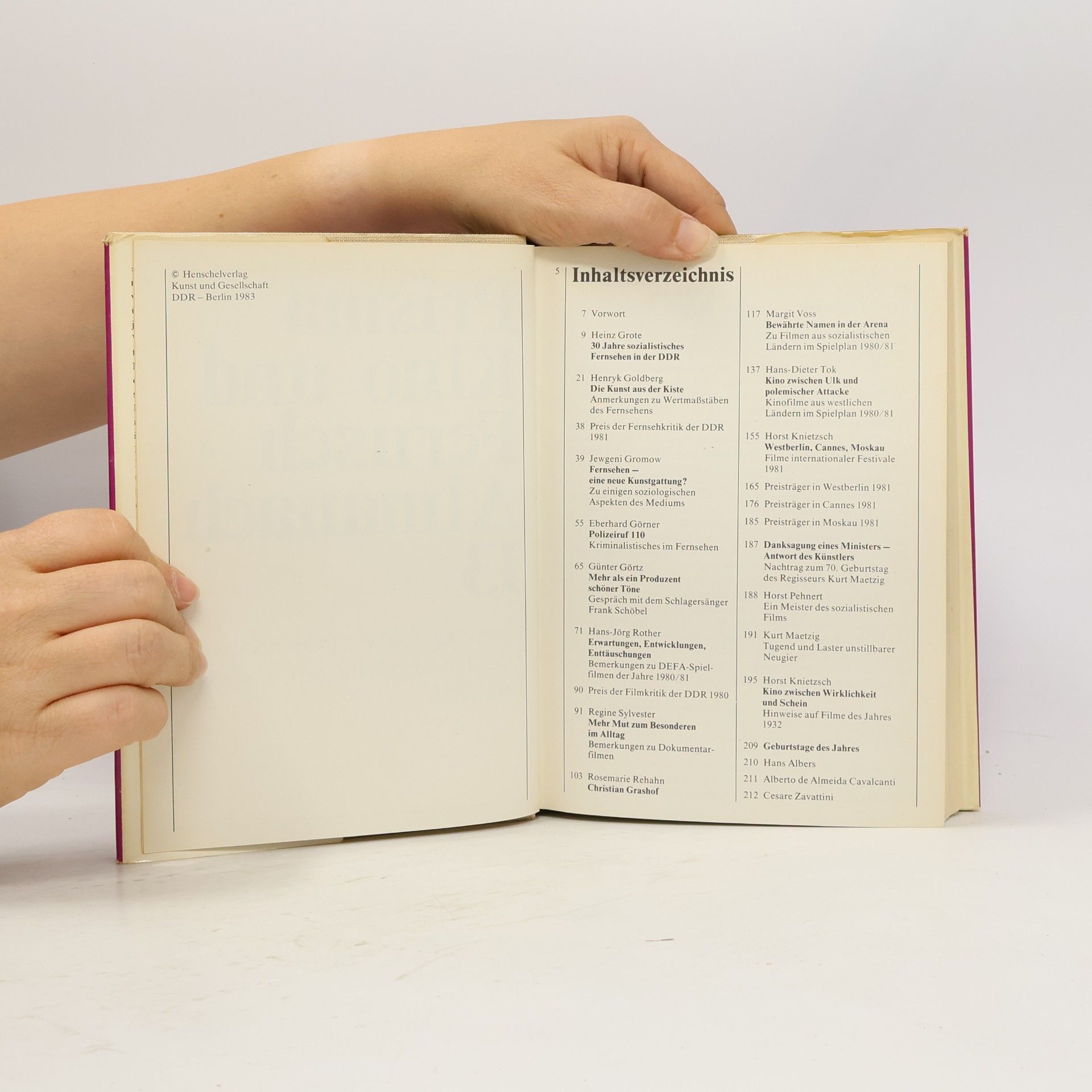Kolektív autorov Kino-und Fernseh-Almanach 13