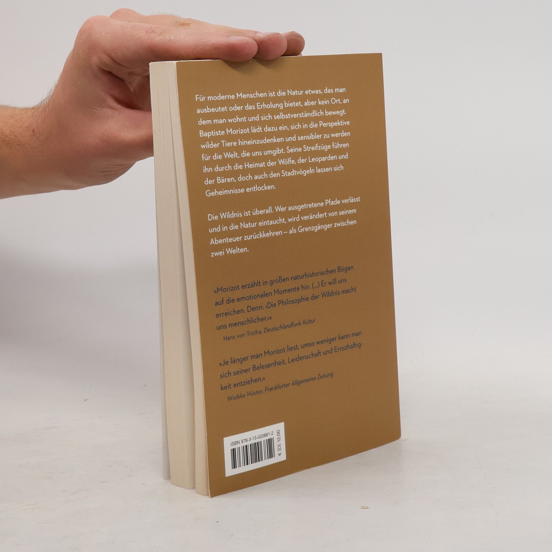 Baptiste Morizot Philosophie der Wildnis oder Die Kunst, vom Weg abzukommen