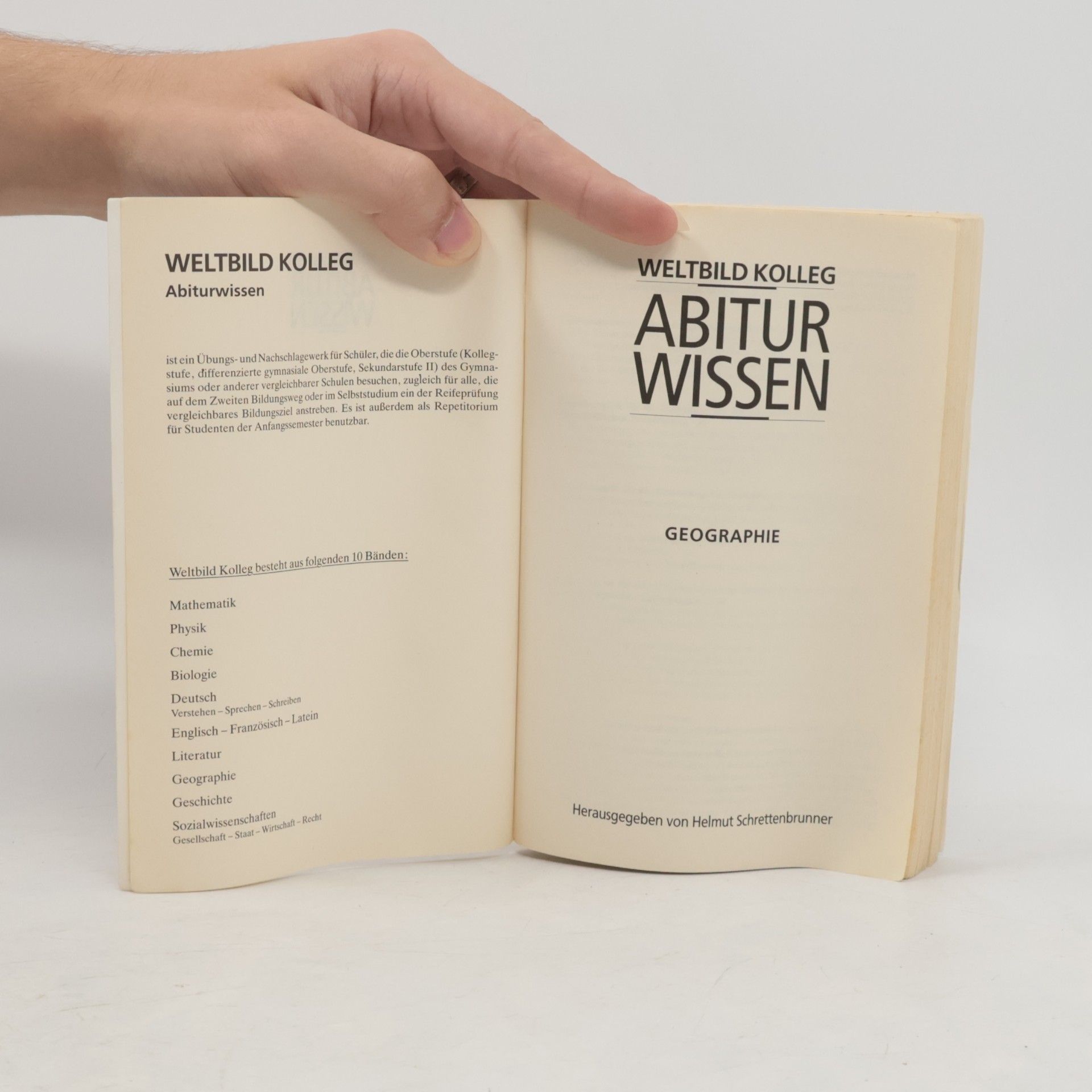 Kolektív autorov Abitur Wissen. Geographie