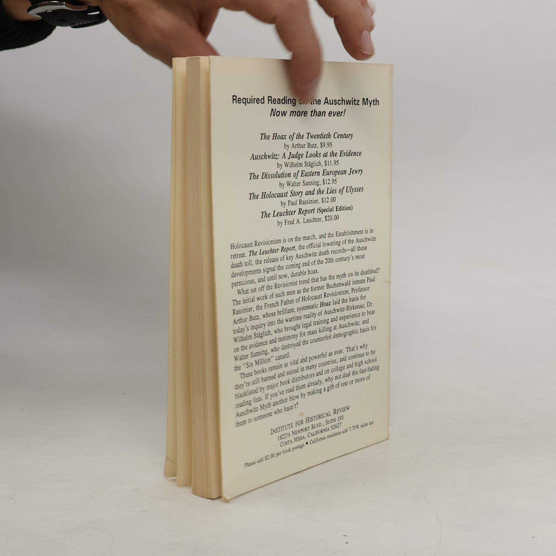 Brian A. Renk The Journal of Historical Review