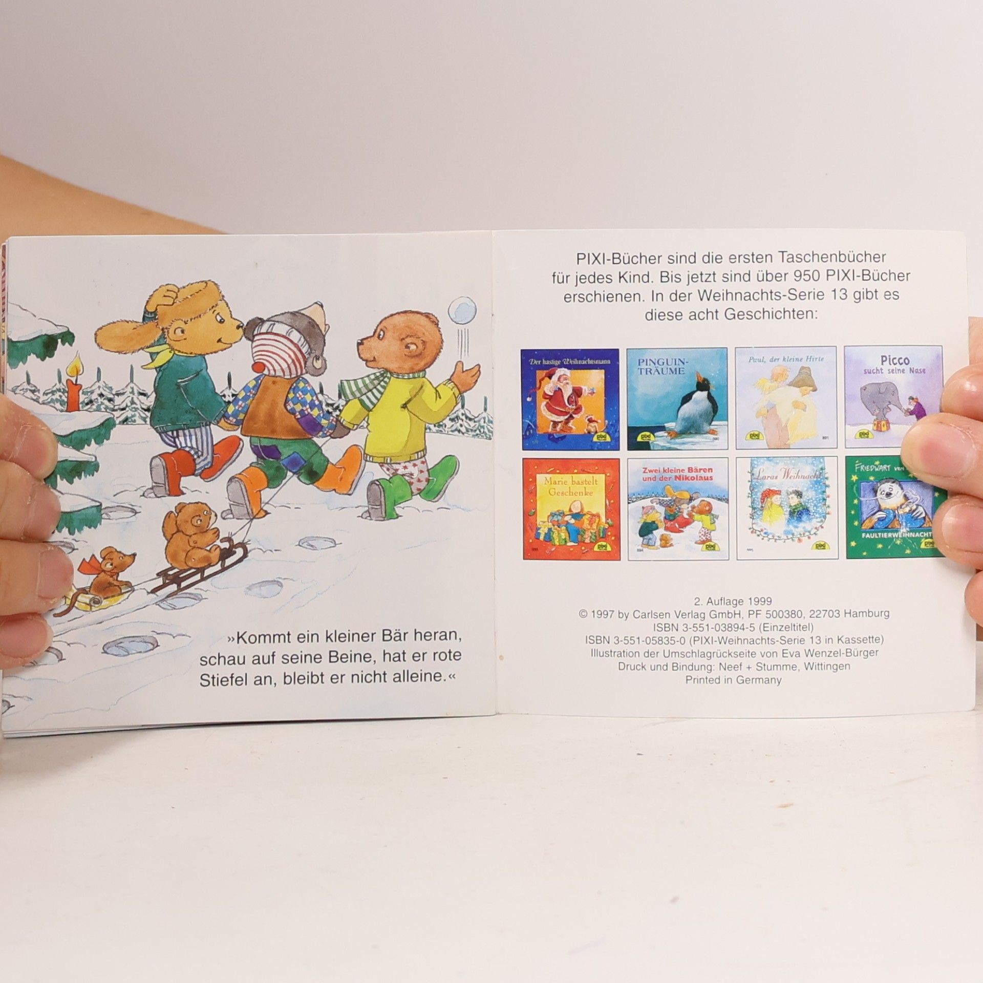 Autorenkollektiv Zwei kleine Bären und der Nikolaus