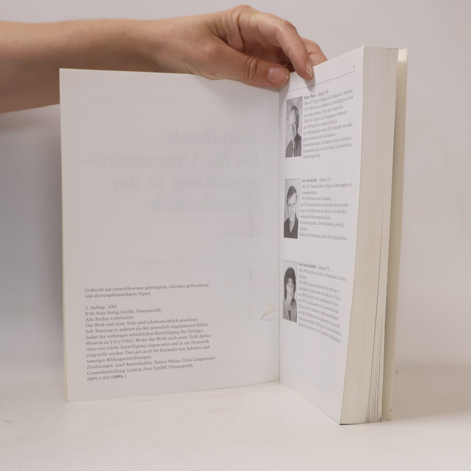 Rainer Maras Handbuch für die Unterrichtsgestaltung in der Grundschule