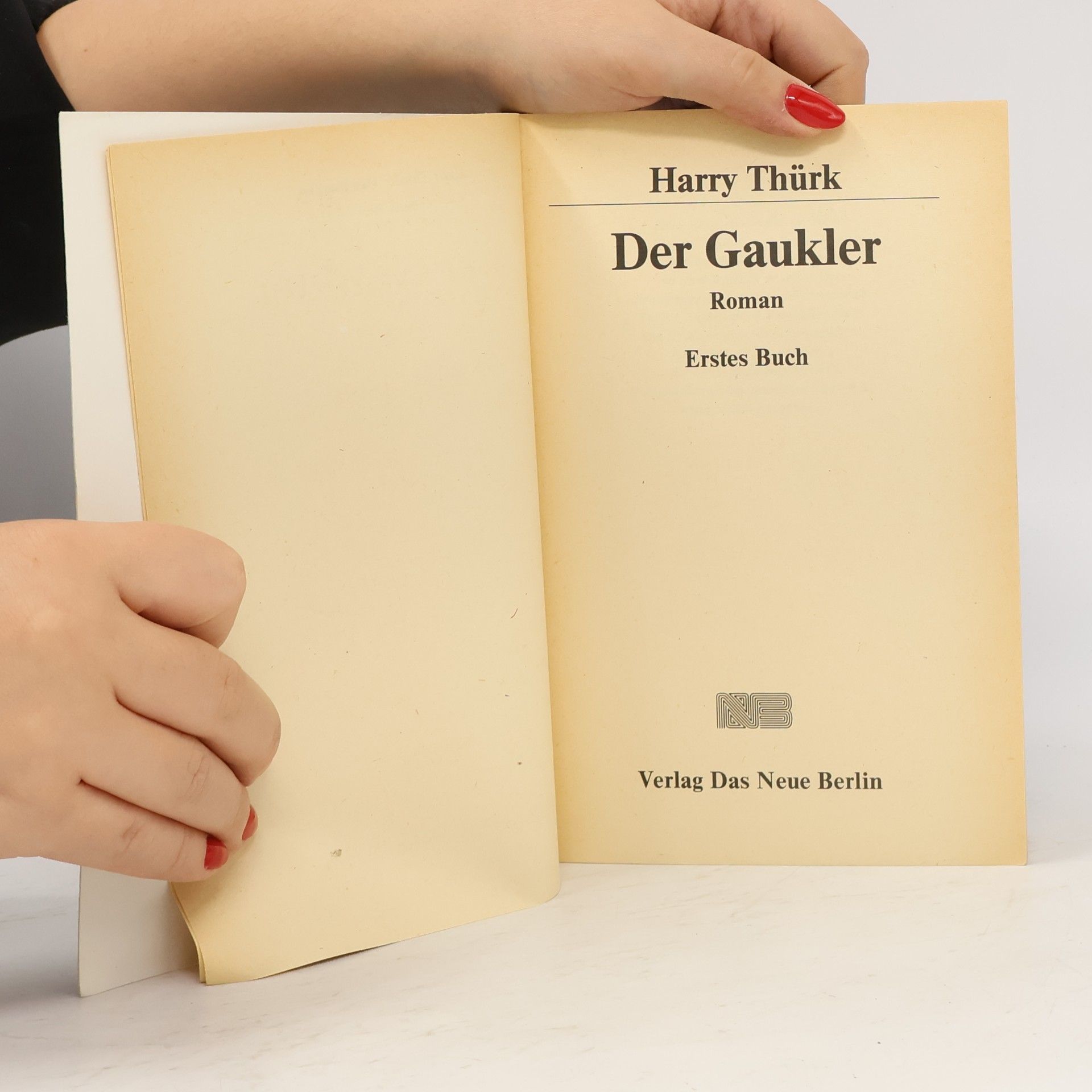 Harry Thürk Der Gaukler
