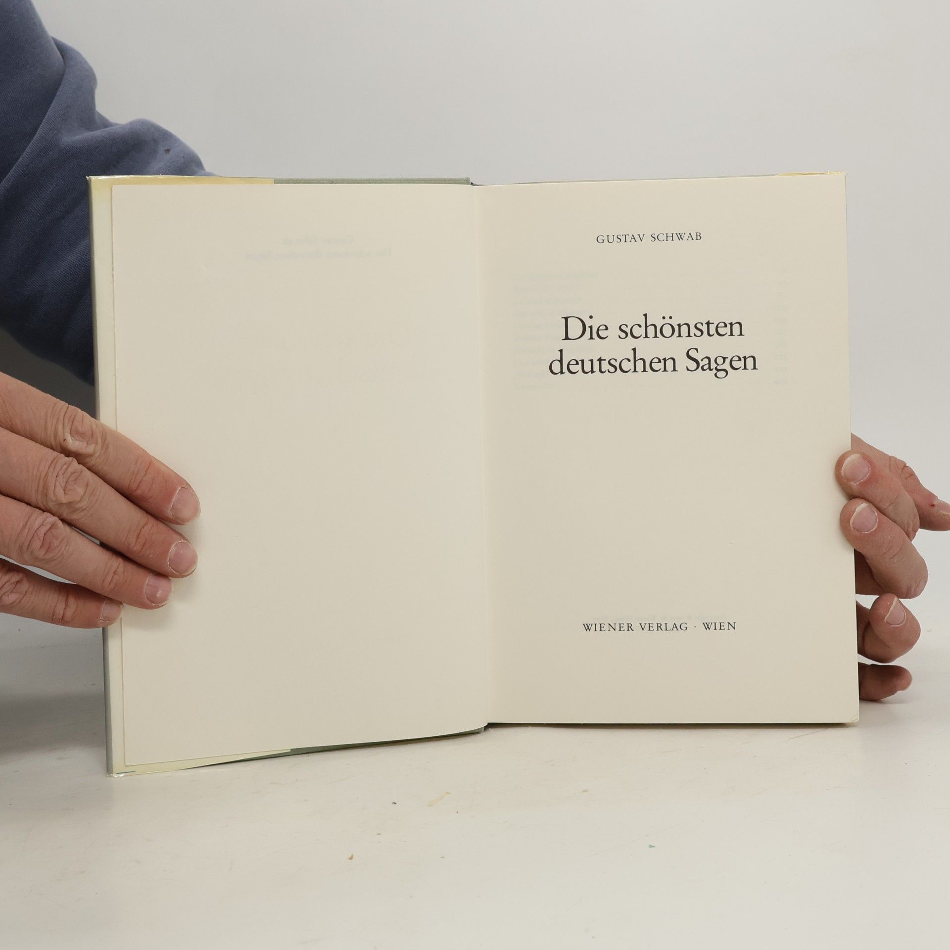 Gustav Schwab Die schönsten deutschen Sagen