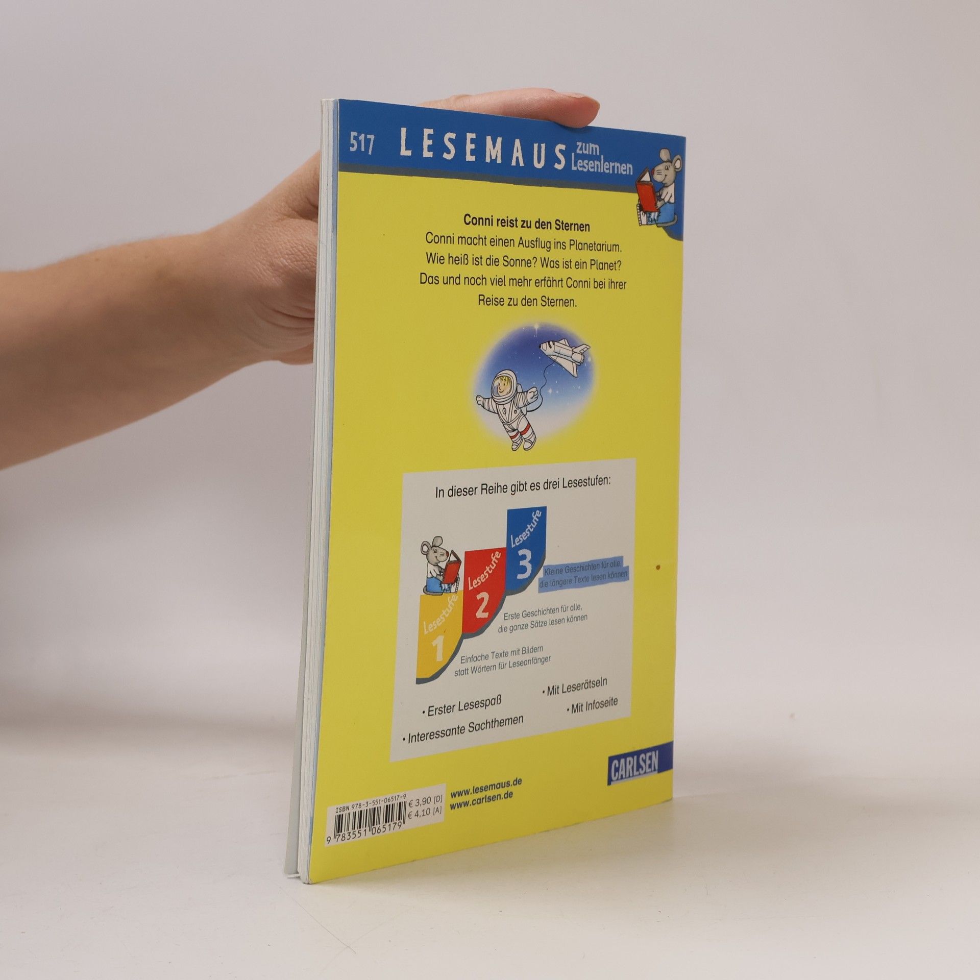 Julia Boehme Lesemaus - 3: Conni reist zu den Sternen. Lesestufe 3
