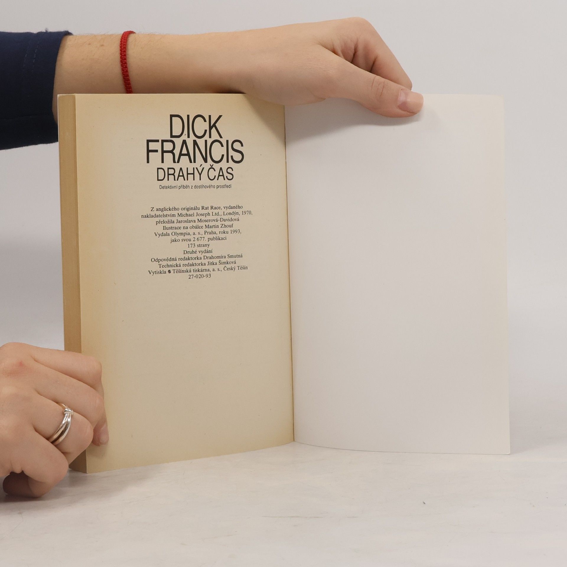 Dick Francis Drahý čas