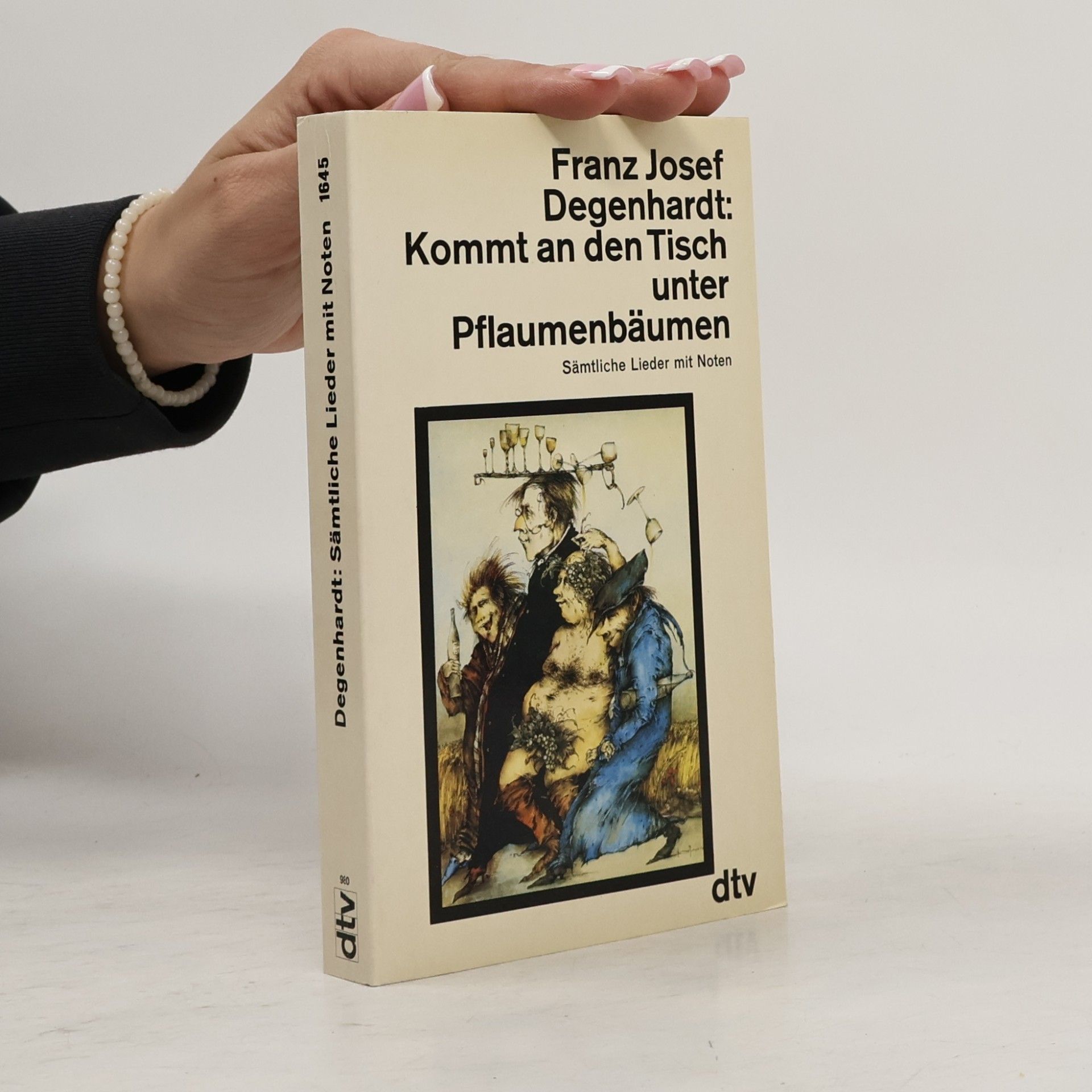 Kommt an den Tisch unter Pflaumenbäumen